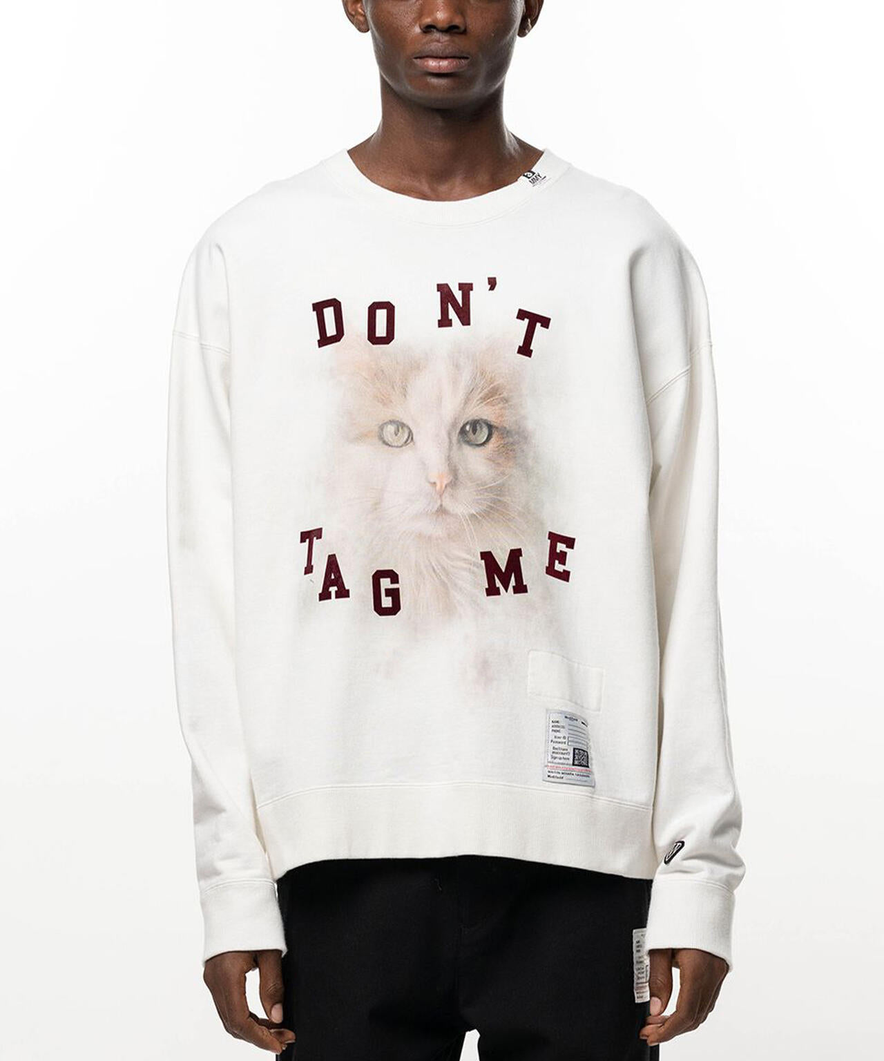 Maison MIHARAYASUHIRO/メゾン ミハラヤスヒロ/CAT PRINTED SWEAT PULLOVER