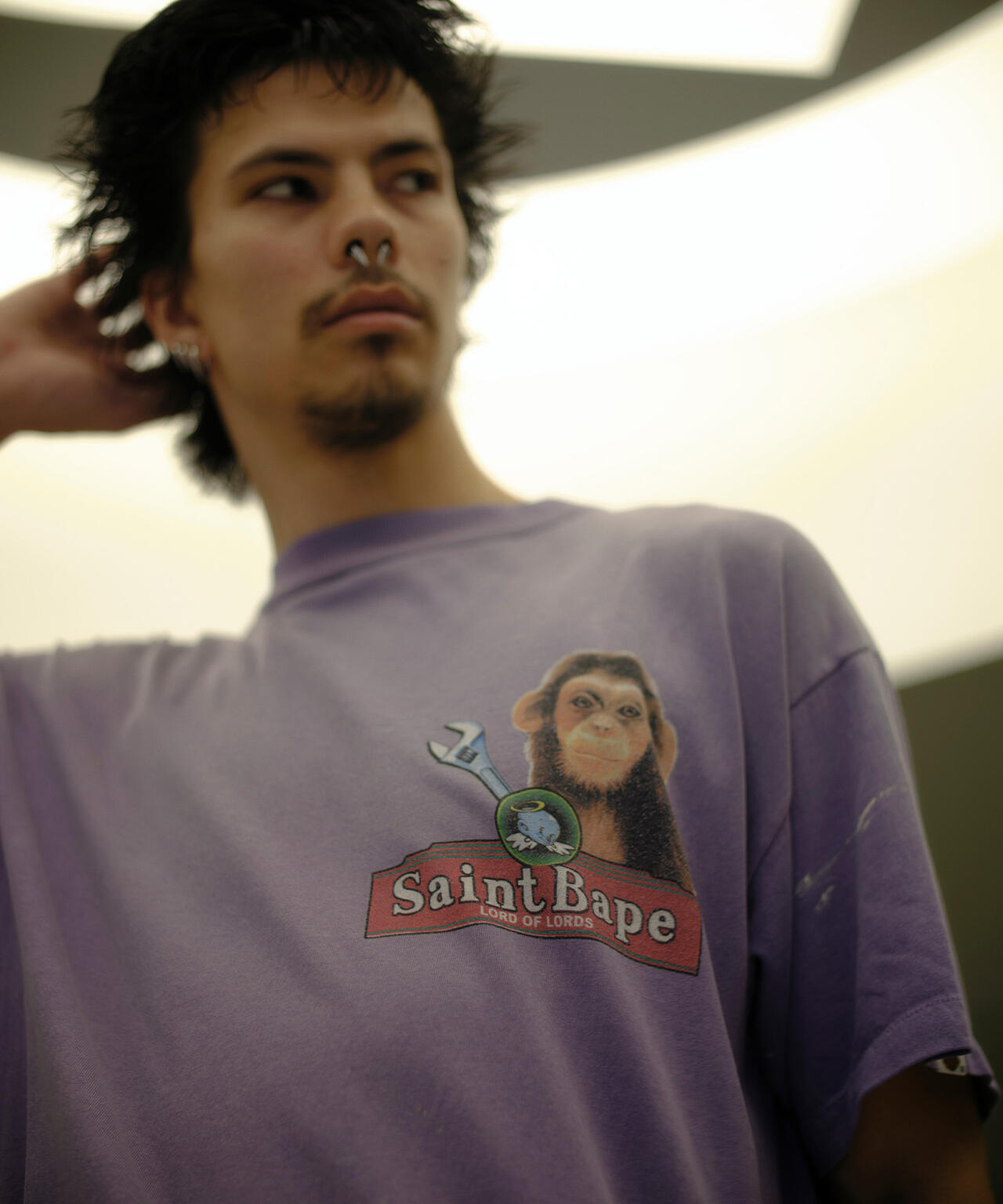 SAINT MICHAEL/セントマイケル/BAPE_SS T-SHIRT/HOUSE
