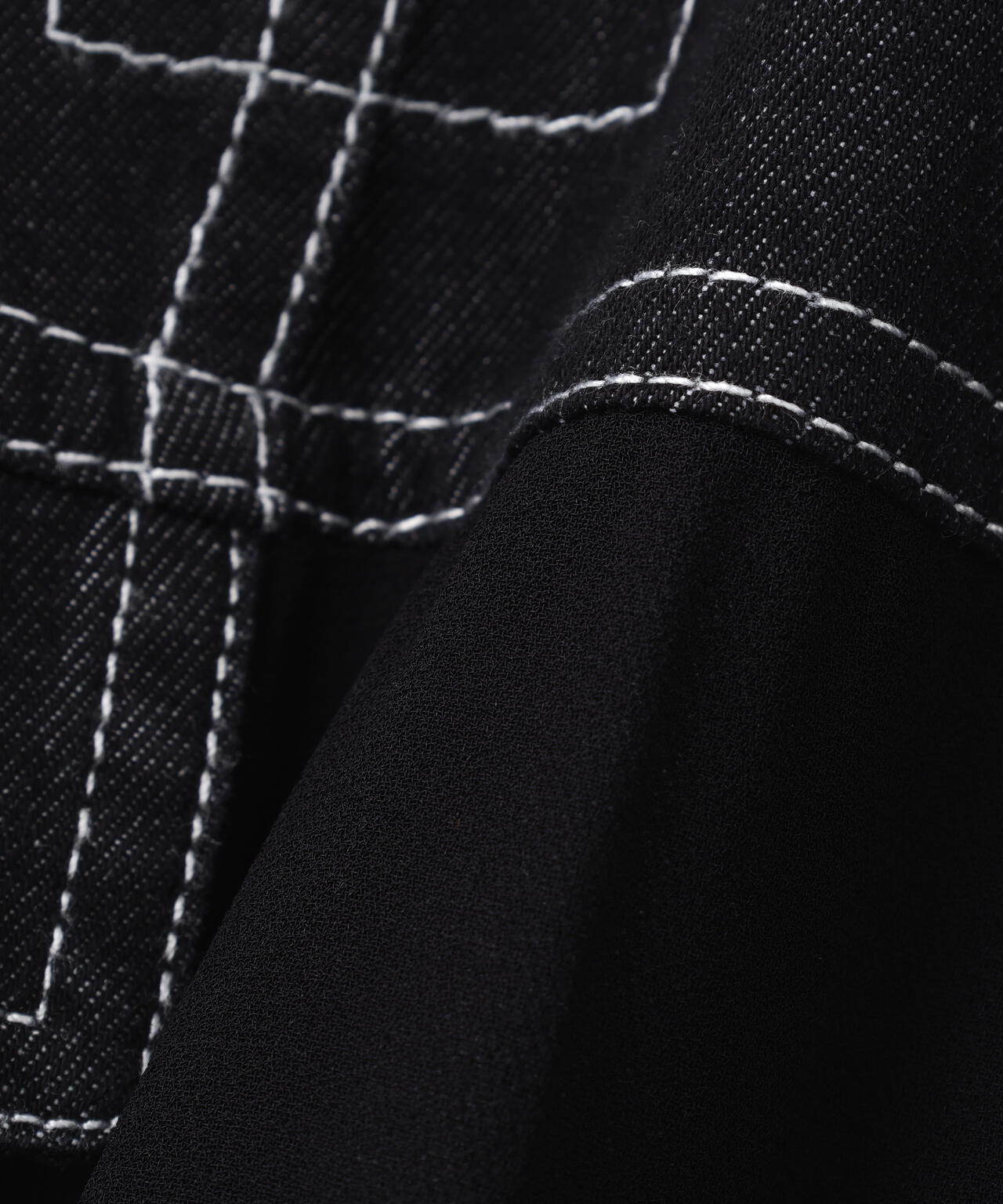 AULA AILA/アウラアイラ/DENIM COMBINATION BLOUSON