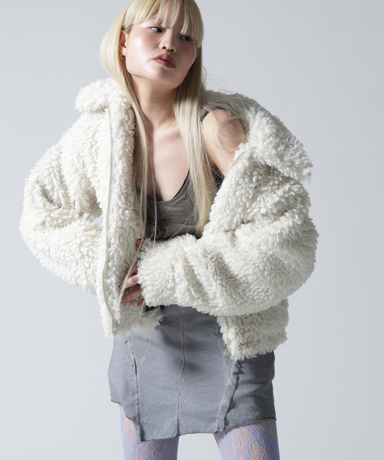 FR(13)NDS/フレンズ/BOA COLLAR BLOUSON