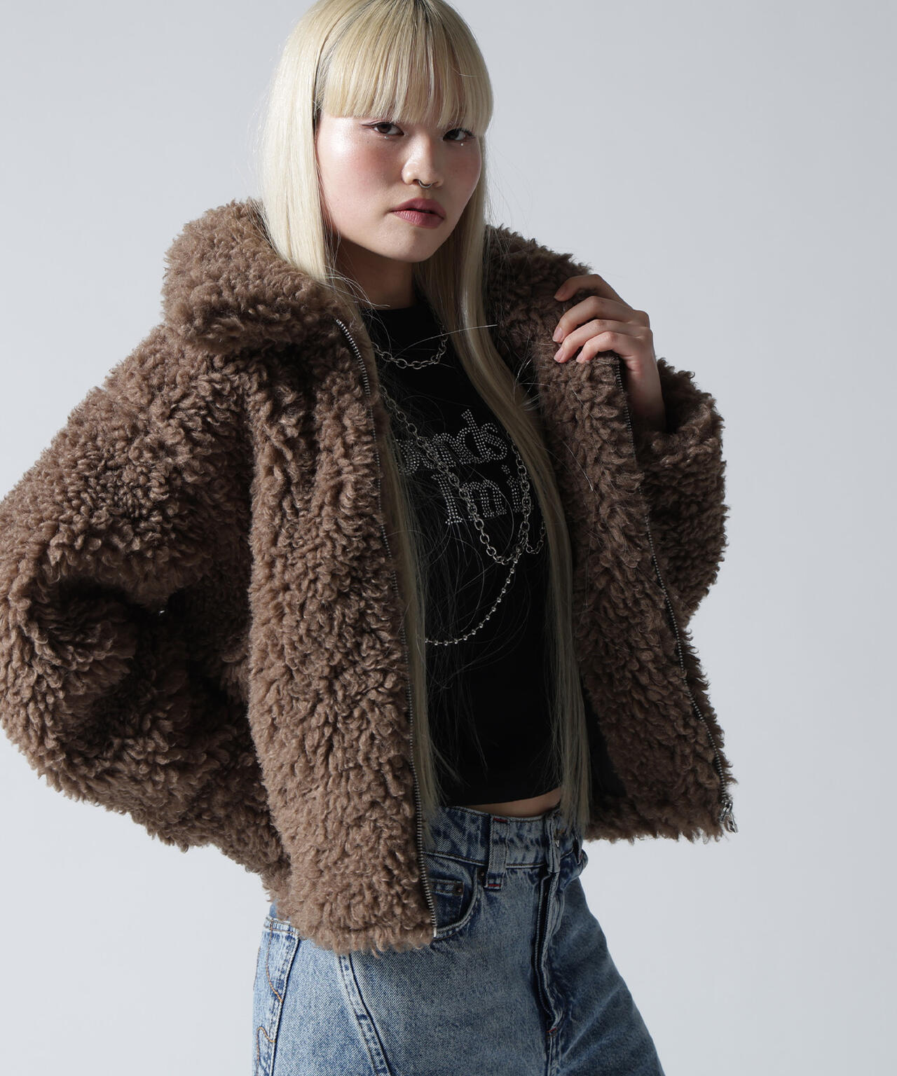 FR(13)NDS/フレンズ/BOA COLLAR BLOUSON