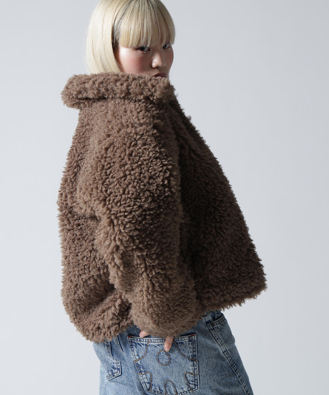 FR(13)NDS/フレンズ/BOA COLLAR BLOUSON