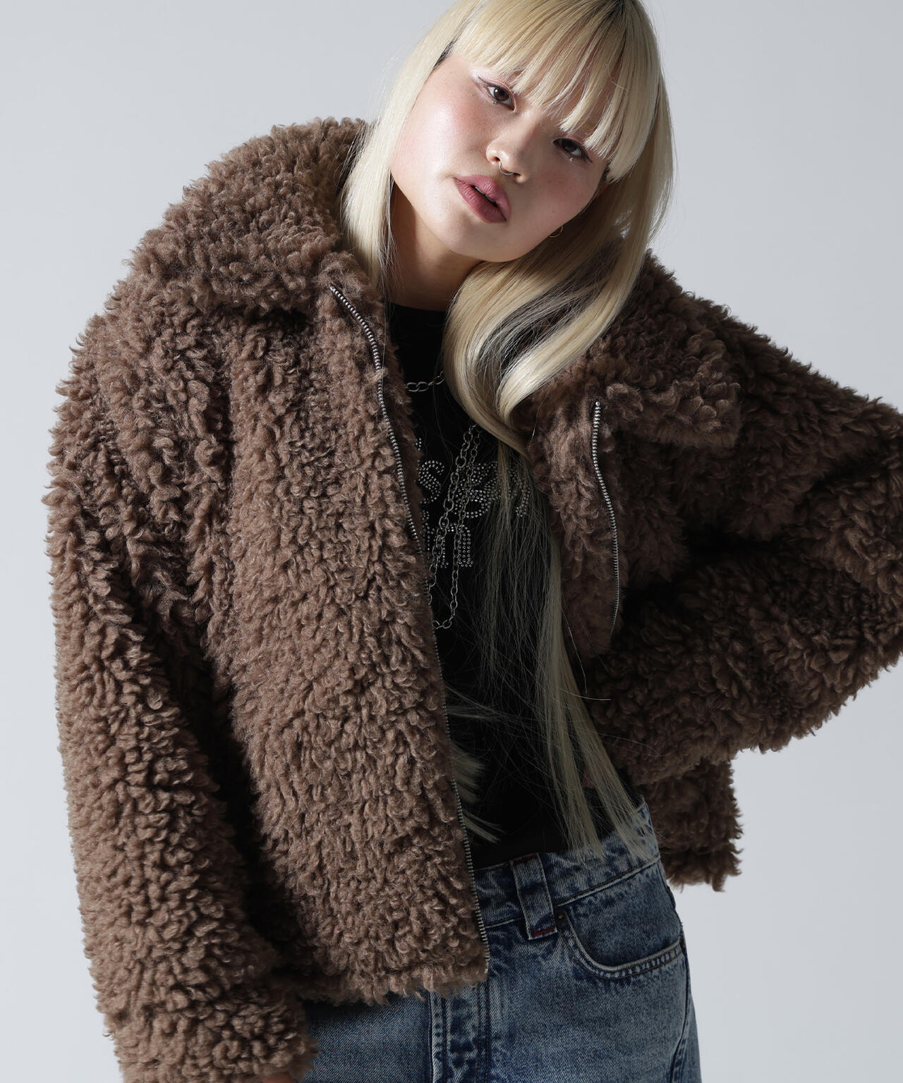 FR(13)NDS/フレンズ/BOA COLLAR BLOUSON