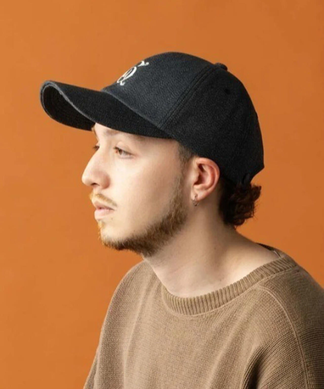 CPH/シーピーエイチ/DEEP 6 PANEL CAP/HEATHER TWILL/BLACK