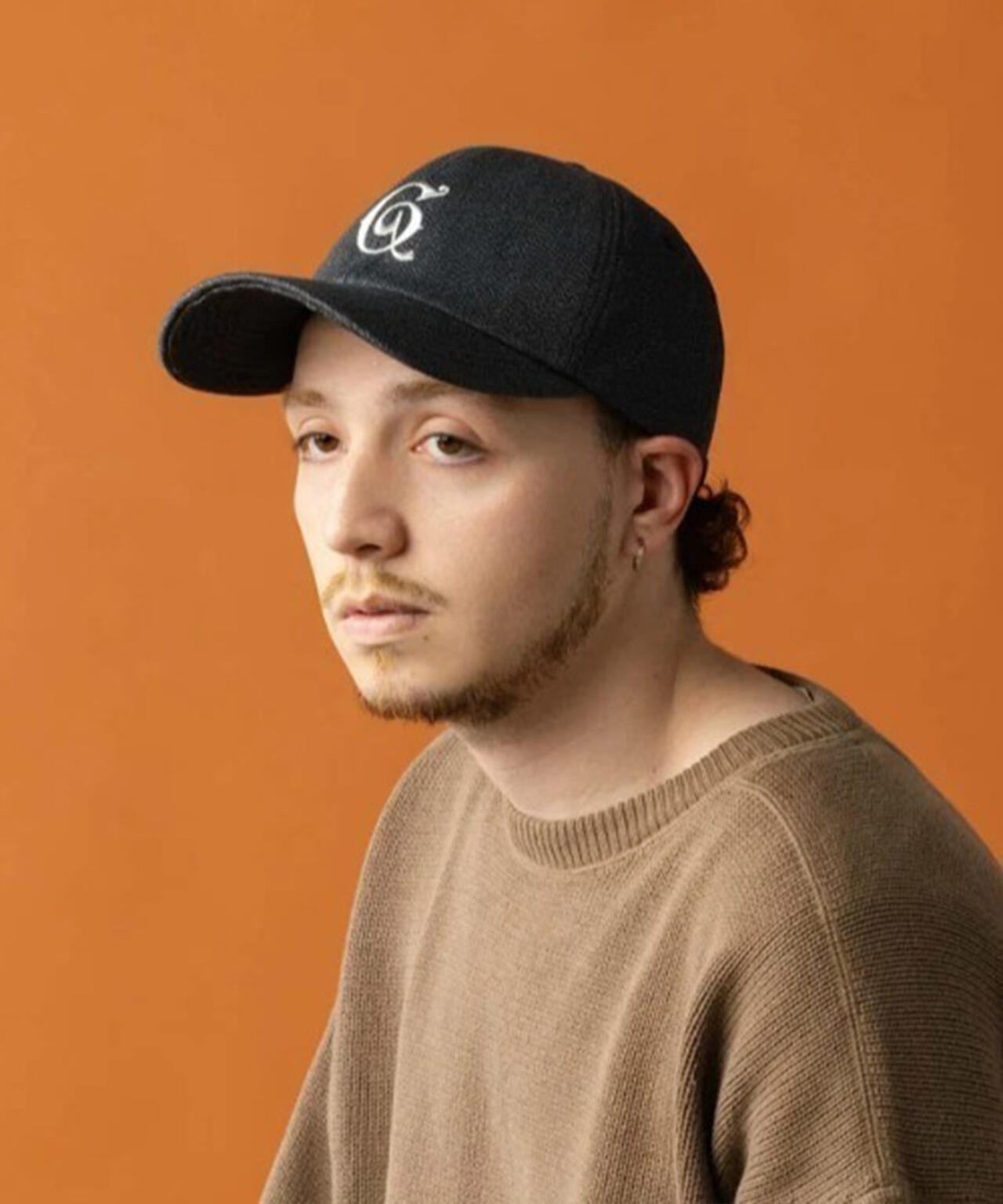 CPH/シーピーエイチ/DEEP 6 PANEL CAP/HEATHER TWILL/BLACK