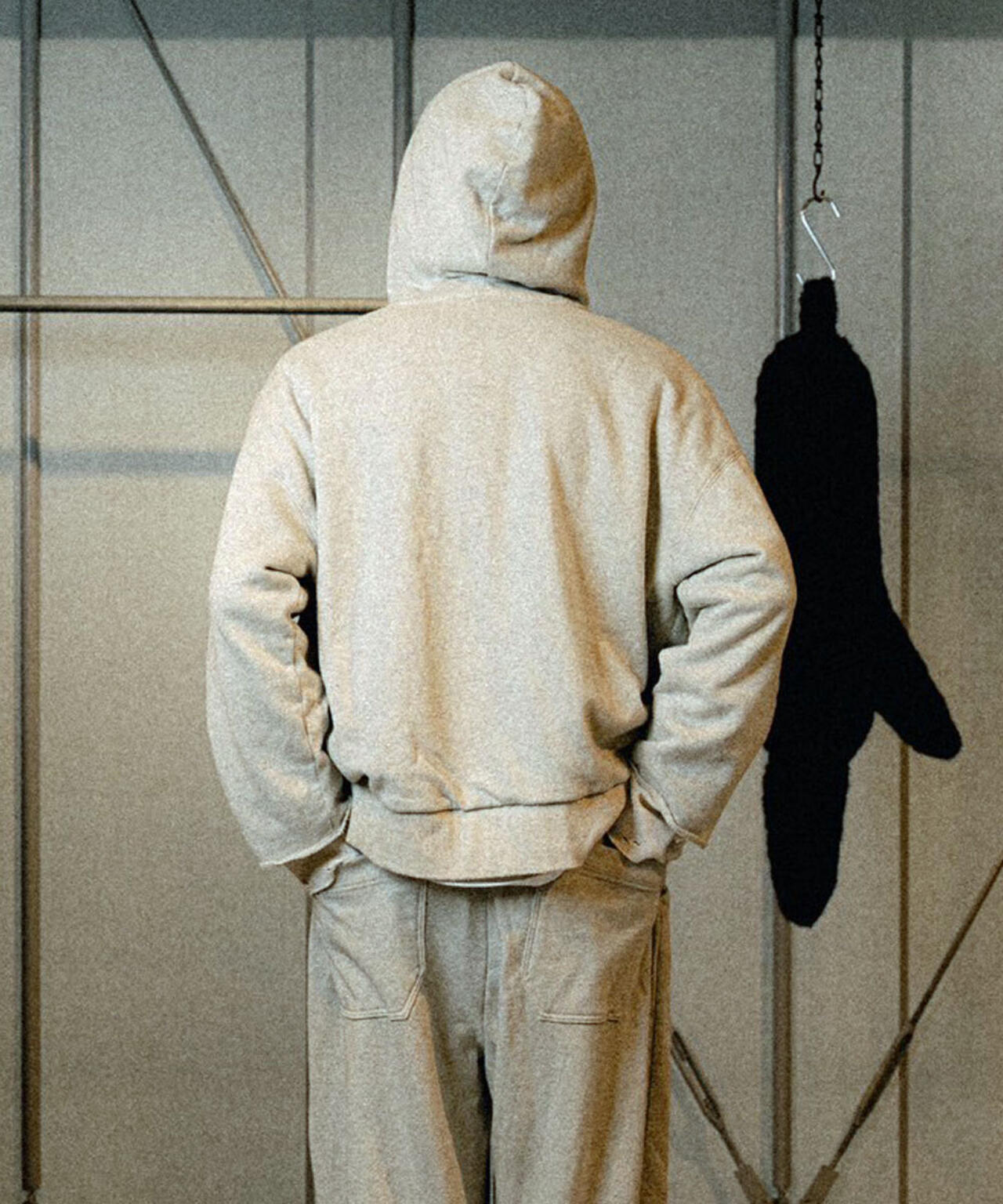 ANCELLM/アンセルム/LAYERED ZIP-UP HOODIE EX
