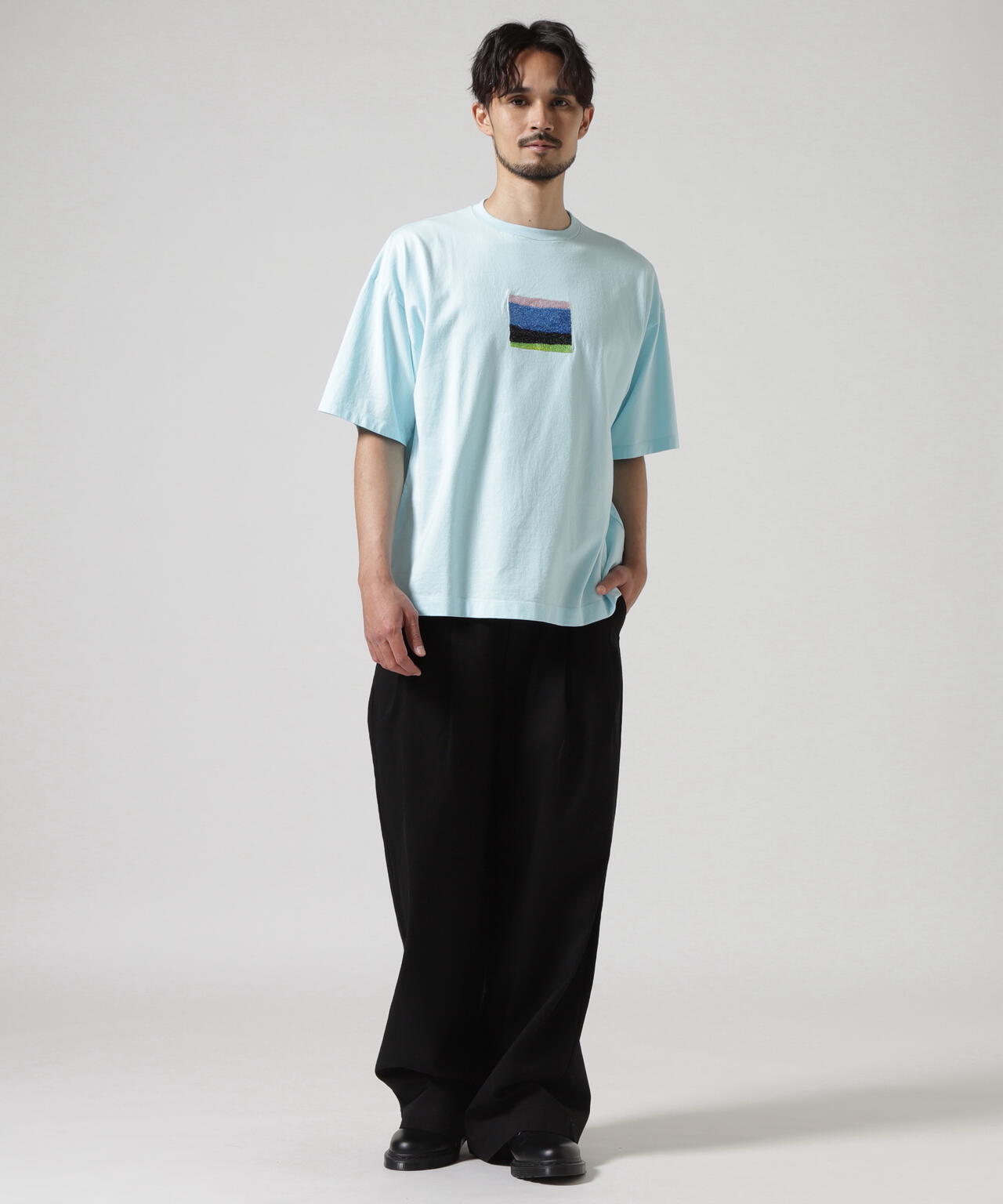 YOKE/ヨーク/EMBROIDERY T-SHIRT