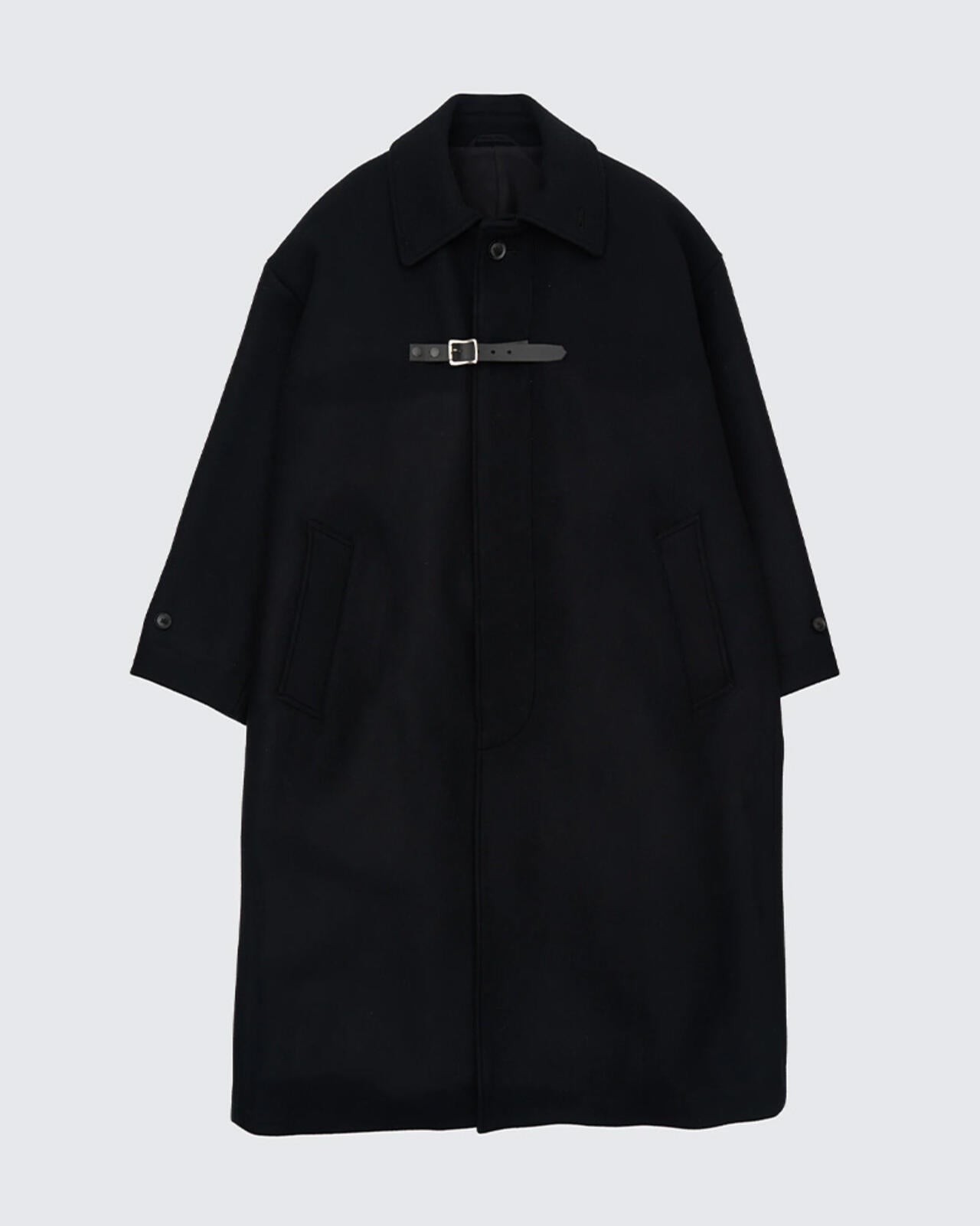 YOKE/ヨーク/Melton Big Balmaccan Coat/YK25FW01033C