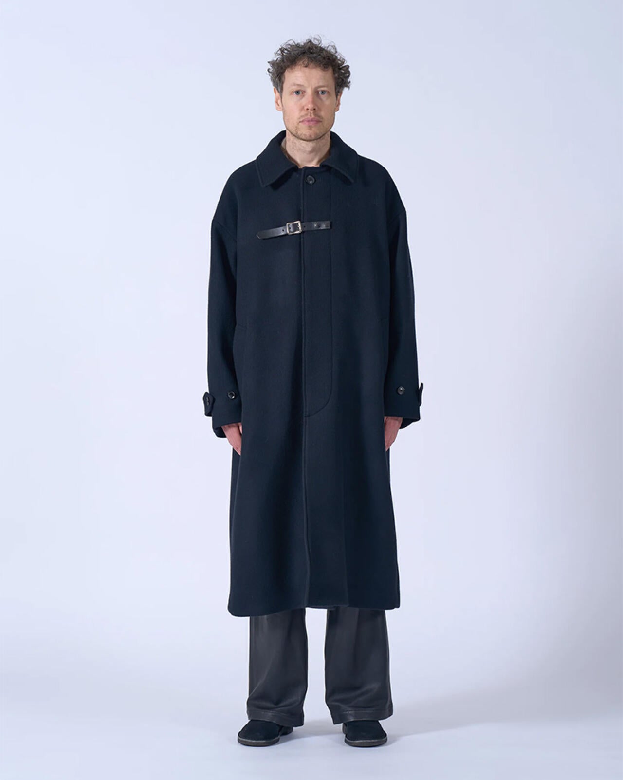 YOKE/ヨーク/Melton Big Balmaccan Coat/YK25FW01033C