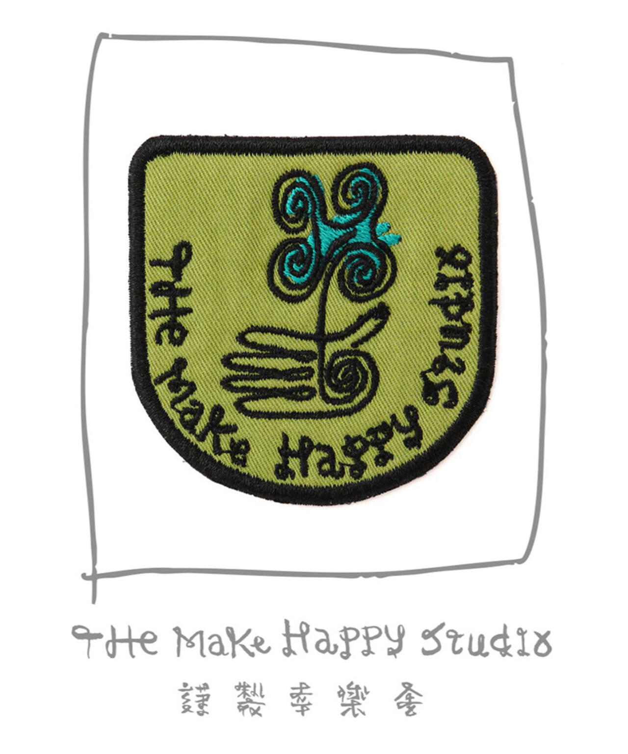 The Make Happy Studio/ザメイクハッピーストゥディオ/HAPPY IRON PATCH