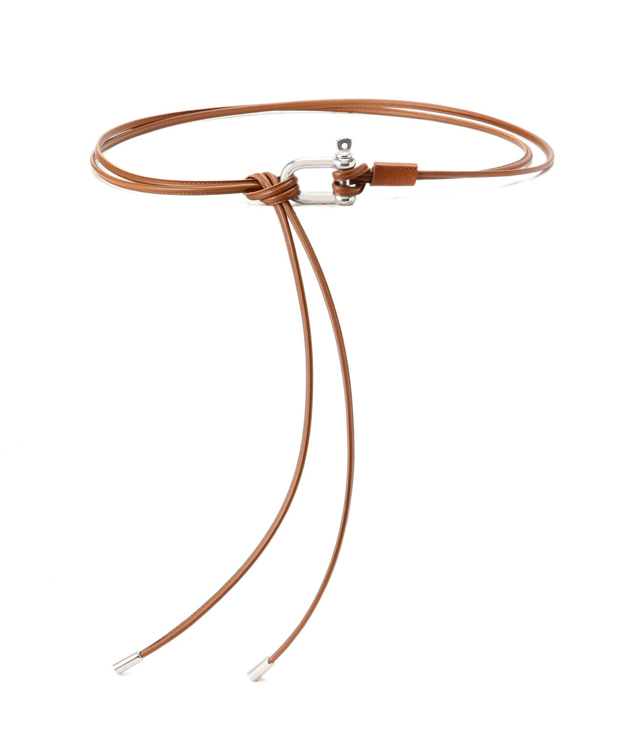 ANCELLM/アンセルム/LEATHER ROPE BELT