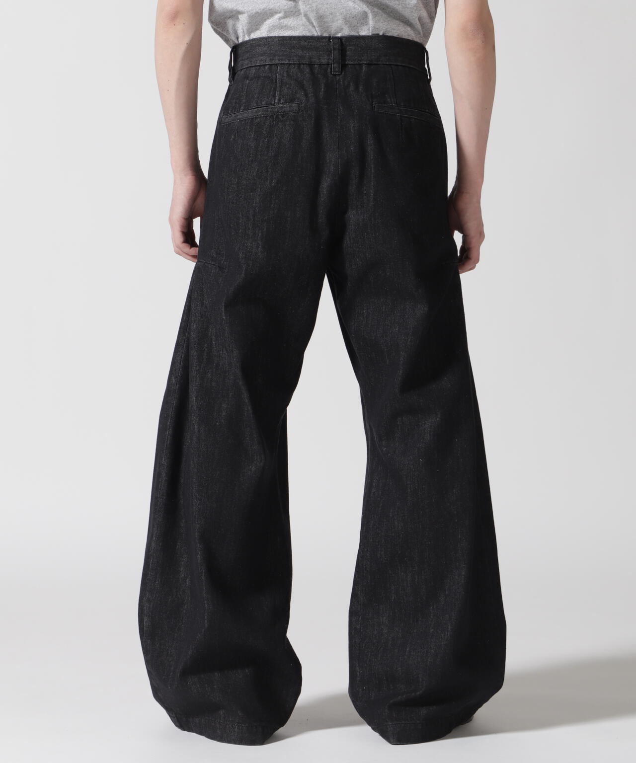 Toironier/トワロニエ/Denim 2Tuck Side Tuck Pants