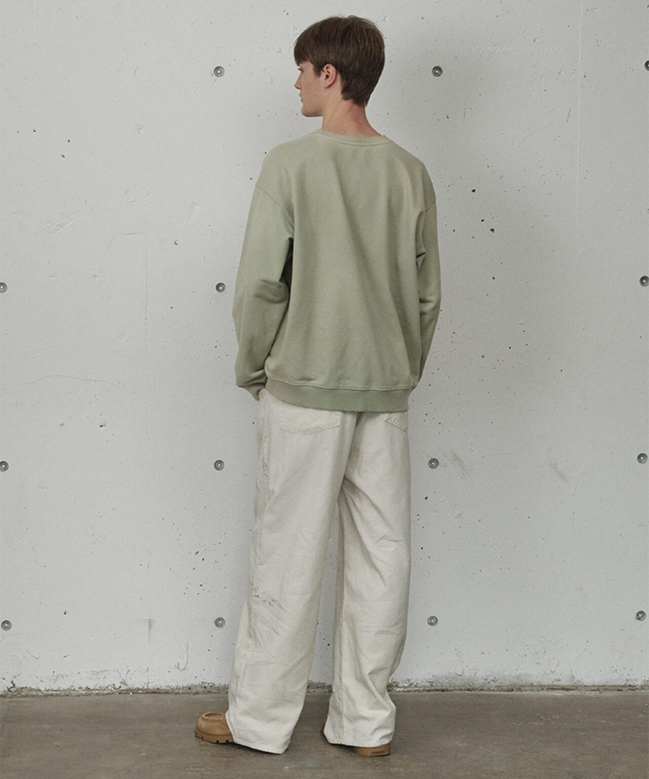 ANCELLM/アンセルム/C/R DUCK DOUBLEKNEE PANTS/ANC-PT112