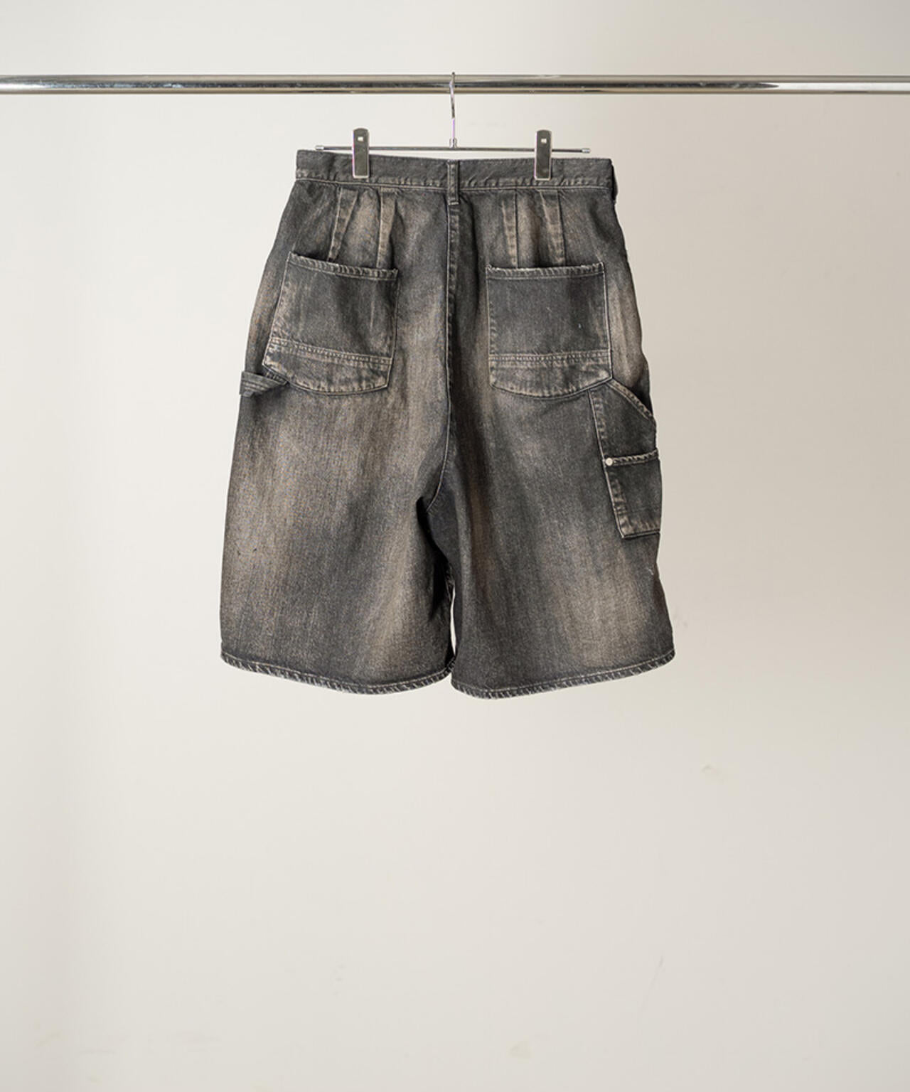 ANCELLM/アンセルム/DENIM PAINTER SHORTS/ANC-PT149-A