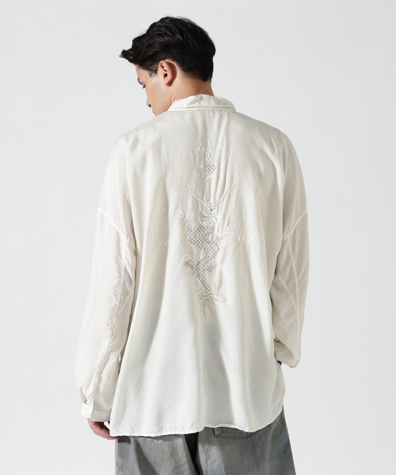 ANCELLM/アンセルム/EMBROIDERED SOUVENIR SHIRT/ANC-SH78