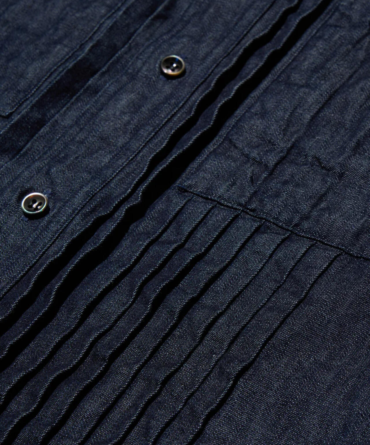 THOUSANDS/サウザンズ/DENIM BOSOM SHIRT