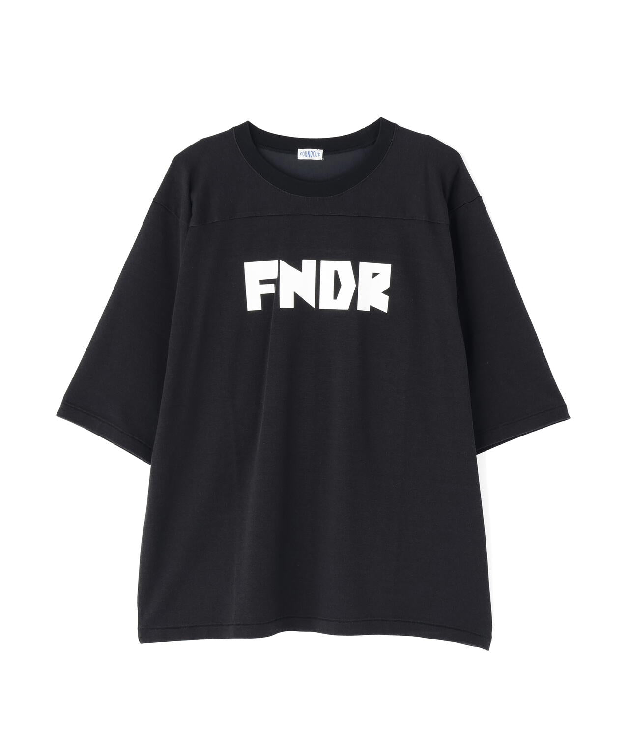 FOUNDOUR/ファウンダ/COTTON RAYON FOOTBALL TEE