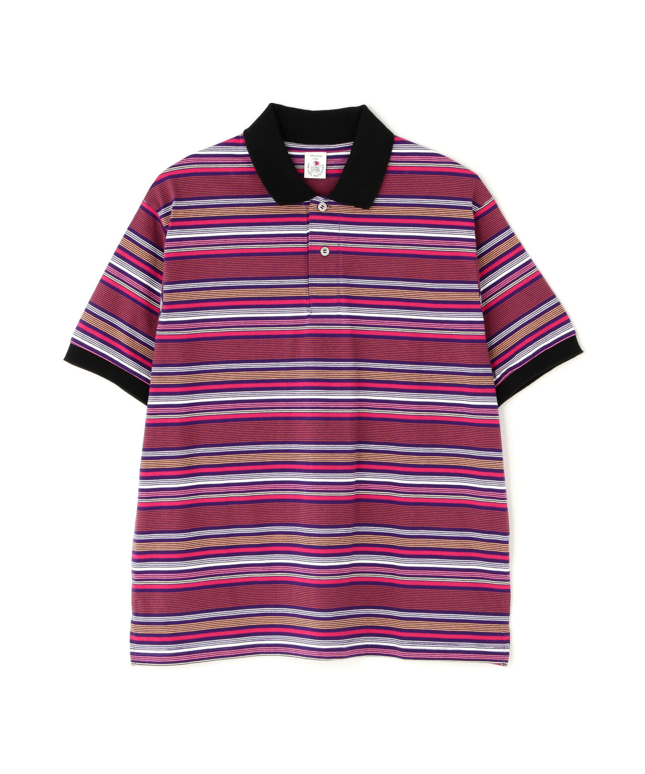 The Make Happy Studio/ザメイクハッピーストゥディオ/BODER POLO SHIRTS