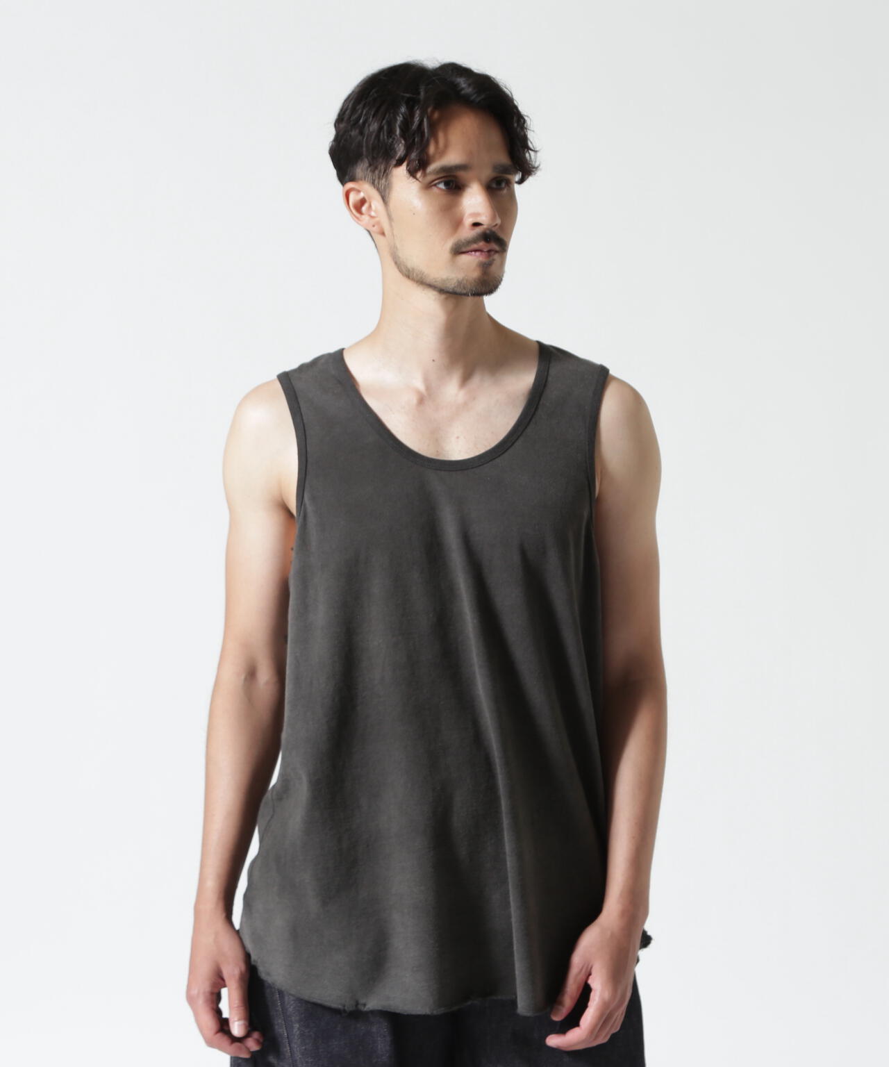 ANCELLM/アンセルム/UNEVENNESS TANK TOP/ANC-CT193