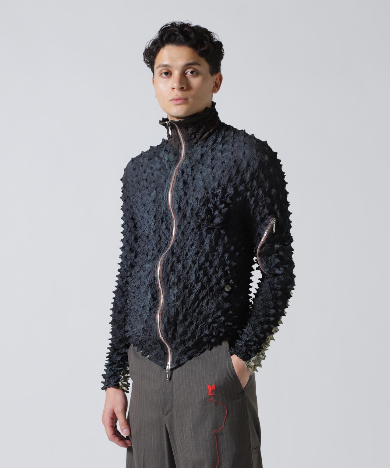 MASU/エムエーエスユー/SPIKY FLIGHT JACKET/M26U6BL002