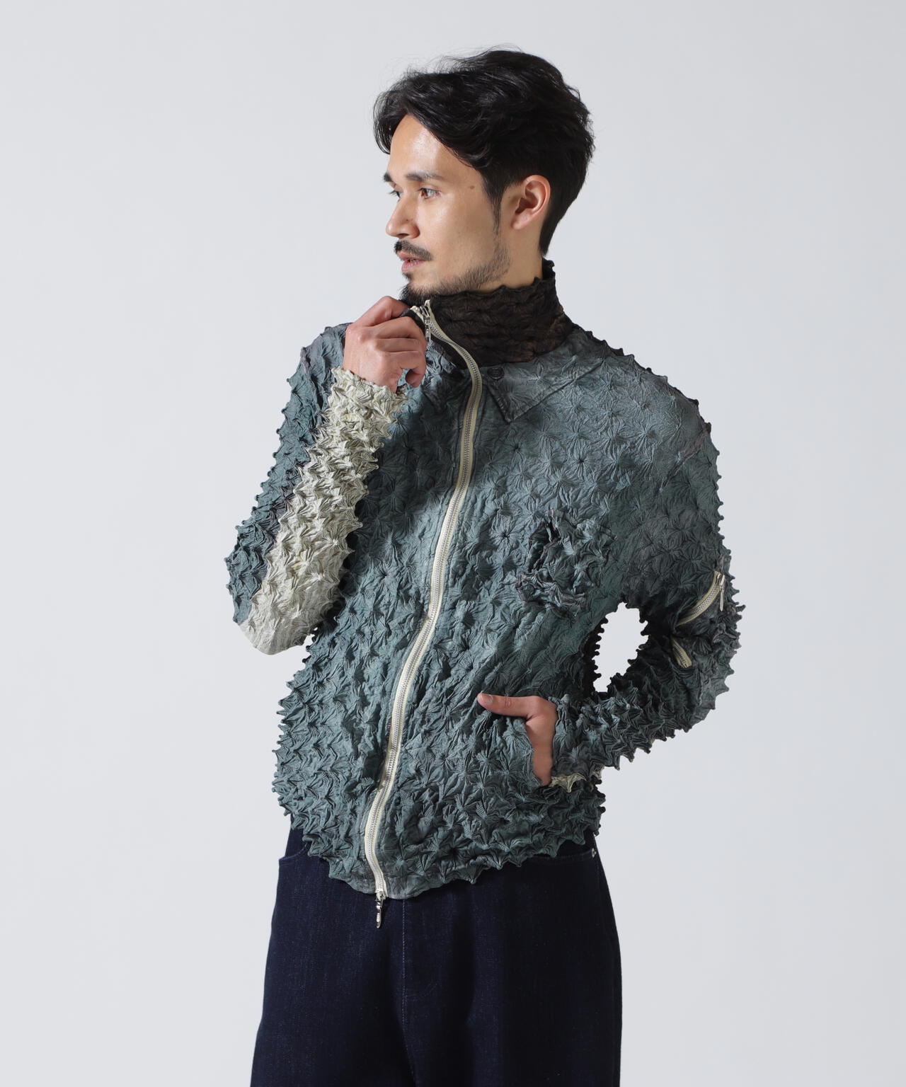 MASU/エムエーエスユー/SPIKY FLIGHT JACKET/M26U6BL002