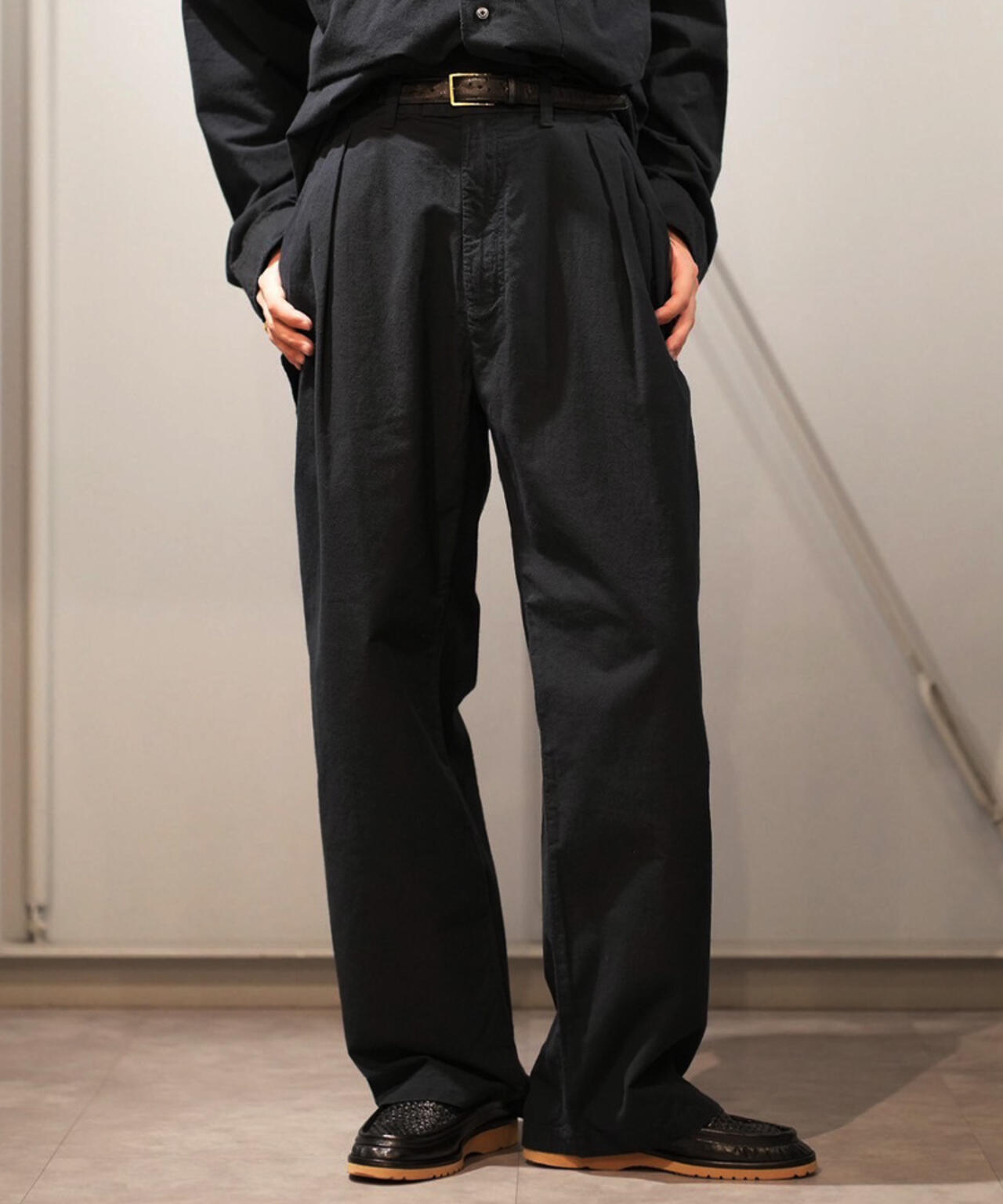ANCELLM×GARDEN/アンセルム×ガーデン/C/S MIDDLE STRAIGHT SLACKS EX/ANC-GRD-PT02