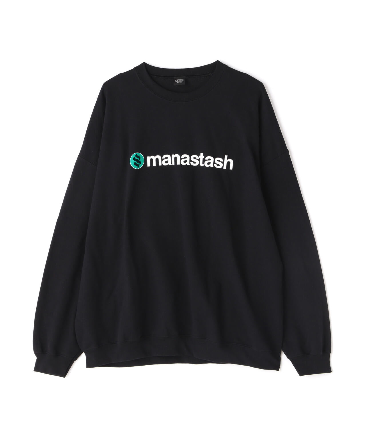 MANASTASH/マナスタッシュ/StackLogo CrewneckSweat/グラフィックプリントクルーネックスウェット