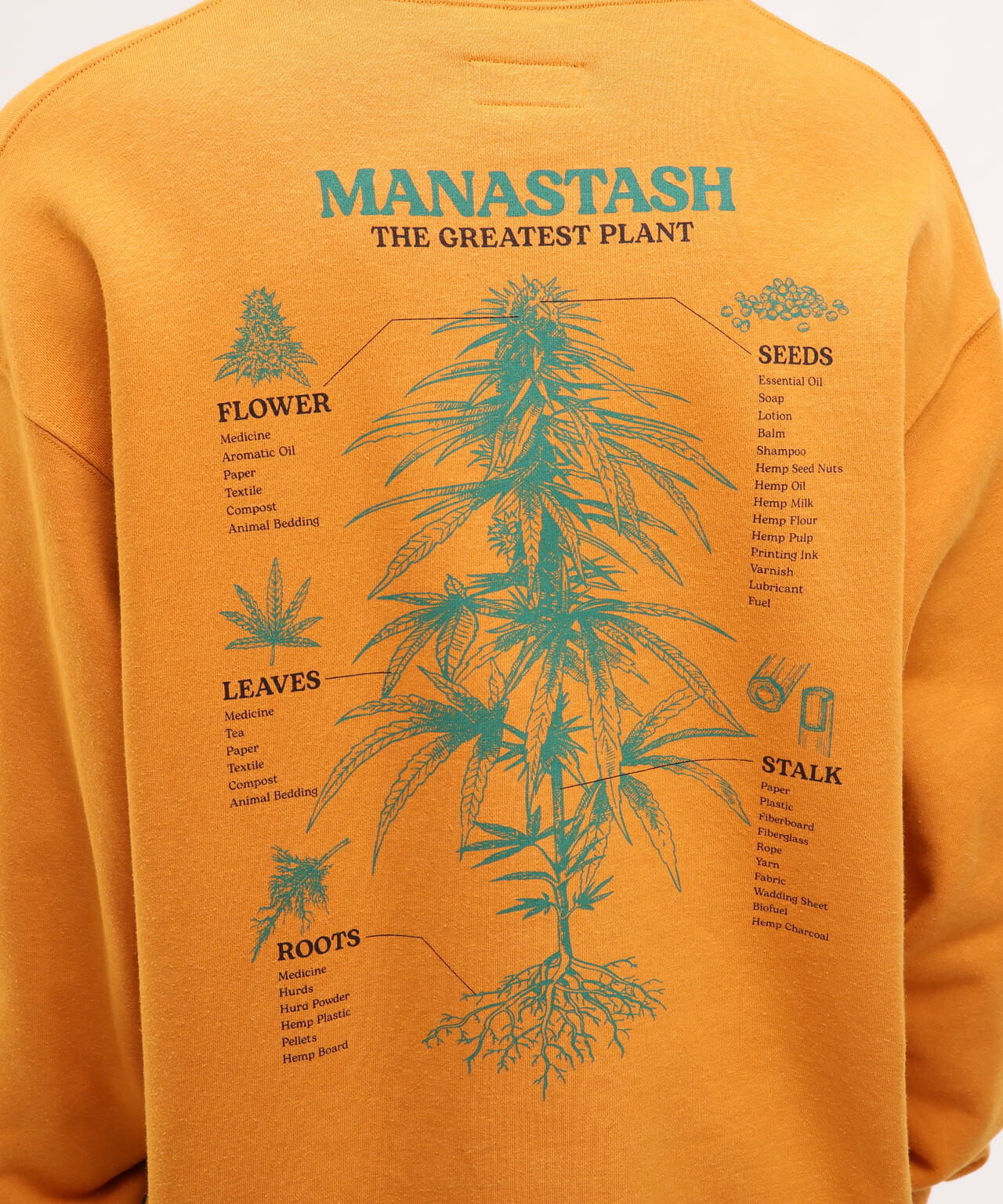 MANASTASH/マナスタッシュ/CASCADE SWEATSHIRTS TGP