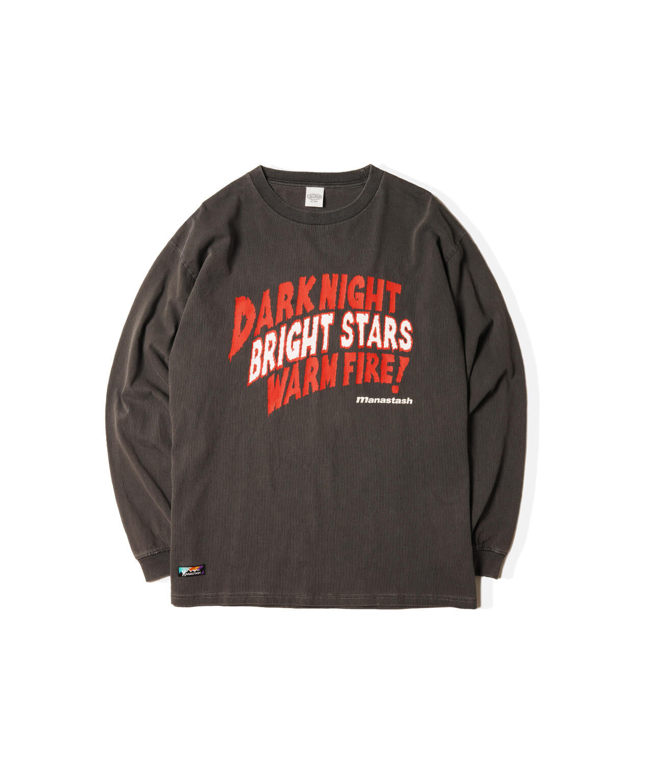 MANASTASH/マナスタッシュ/PUMICE L/S TEE DARK NIGHT
