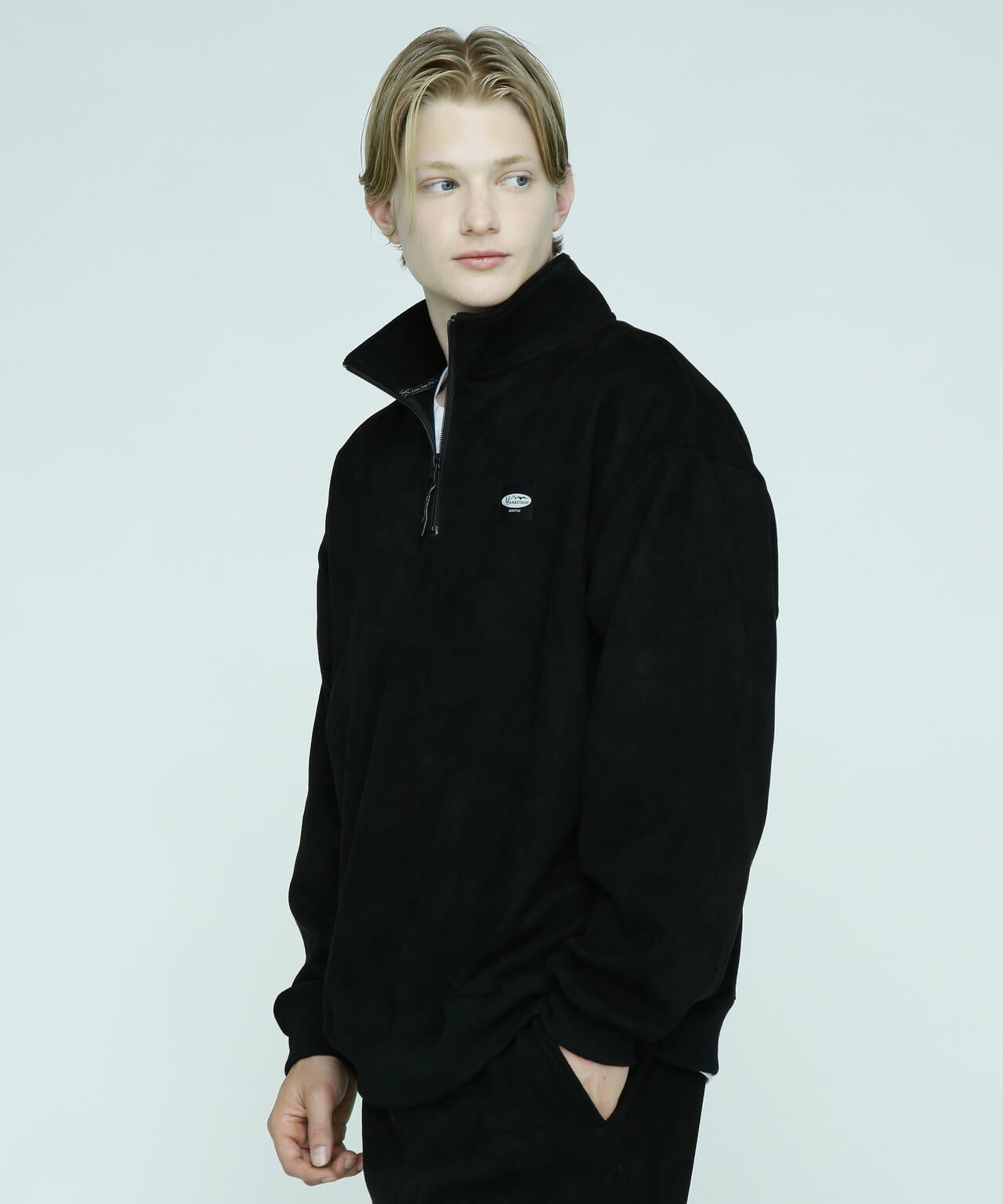 MANASTASH/マナスタッシュ/LODGE HALF ZIP SWEAT/ロッジハーフジップ