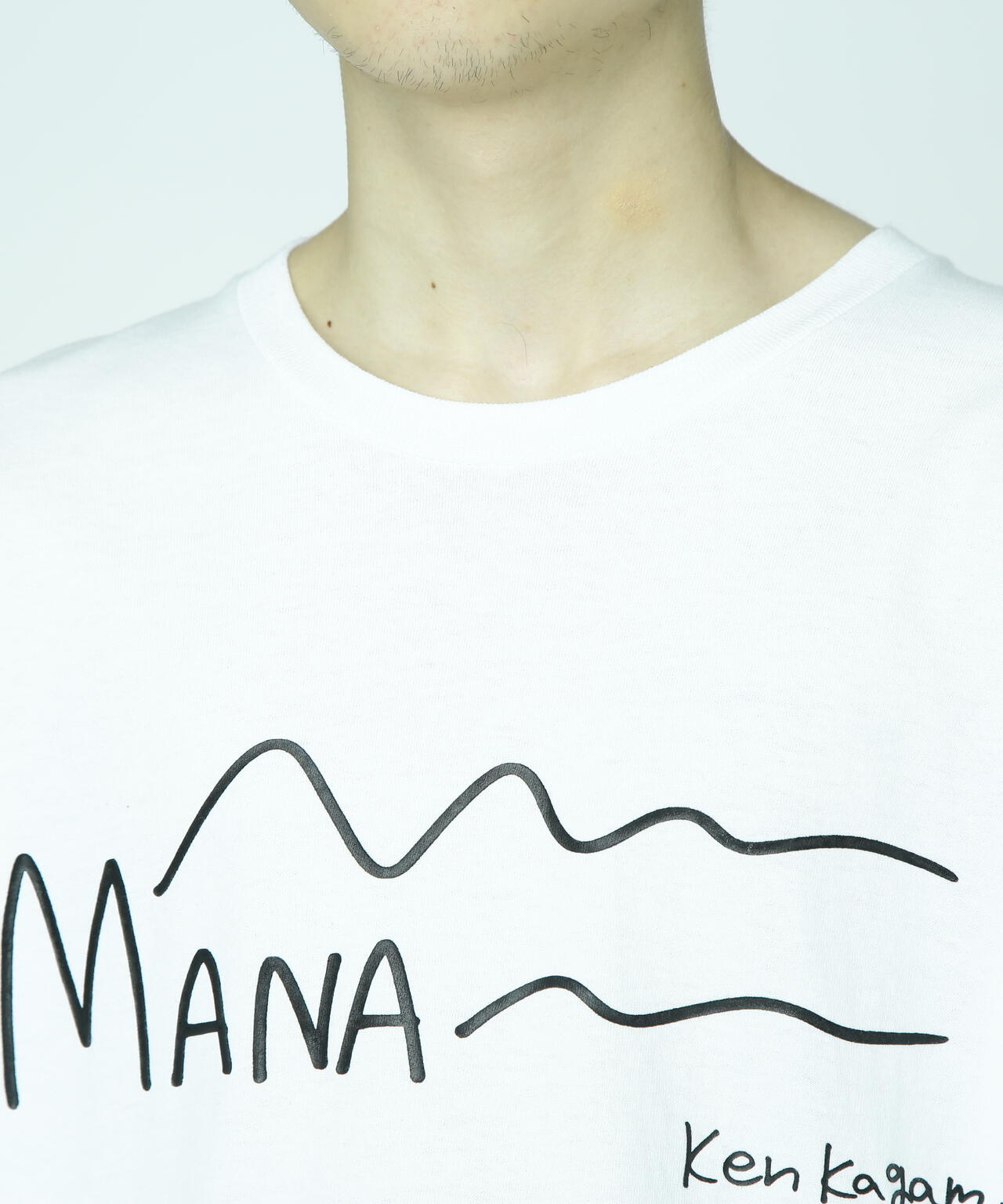 Ken Kagami×MANASTASH/コラボTシャツ/KEN'S TEE MST LOGO