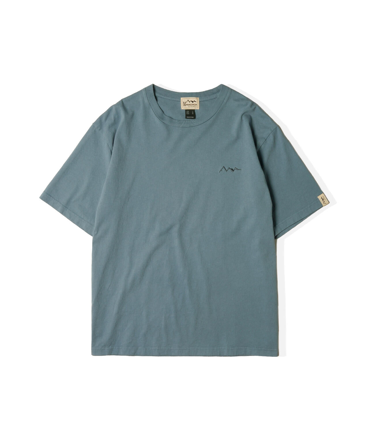 MANASTASH/マナスタッシュ/MOUNTAIN LOGO TEE/マウンテンロゴTシャツ
