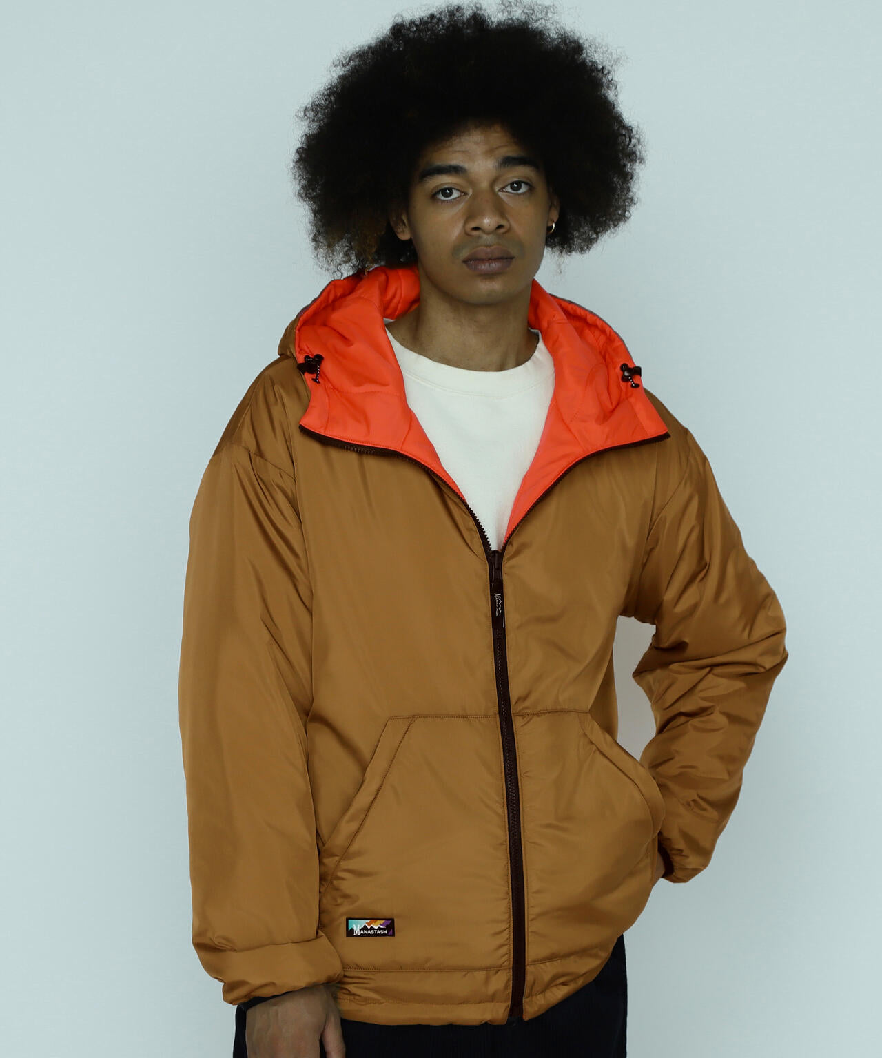 MANASTASH/マナスタッシュ/Y2K RIVERSIBLE HOODIE'23
