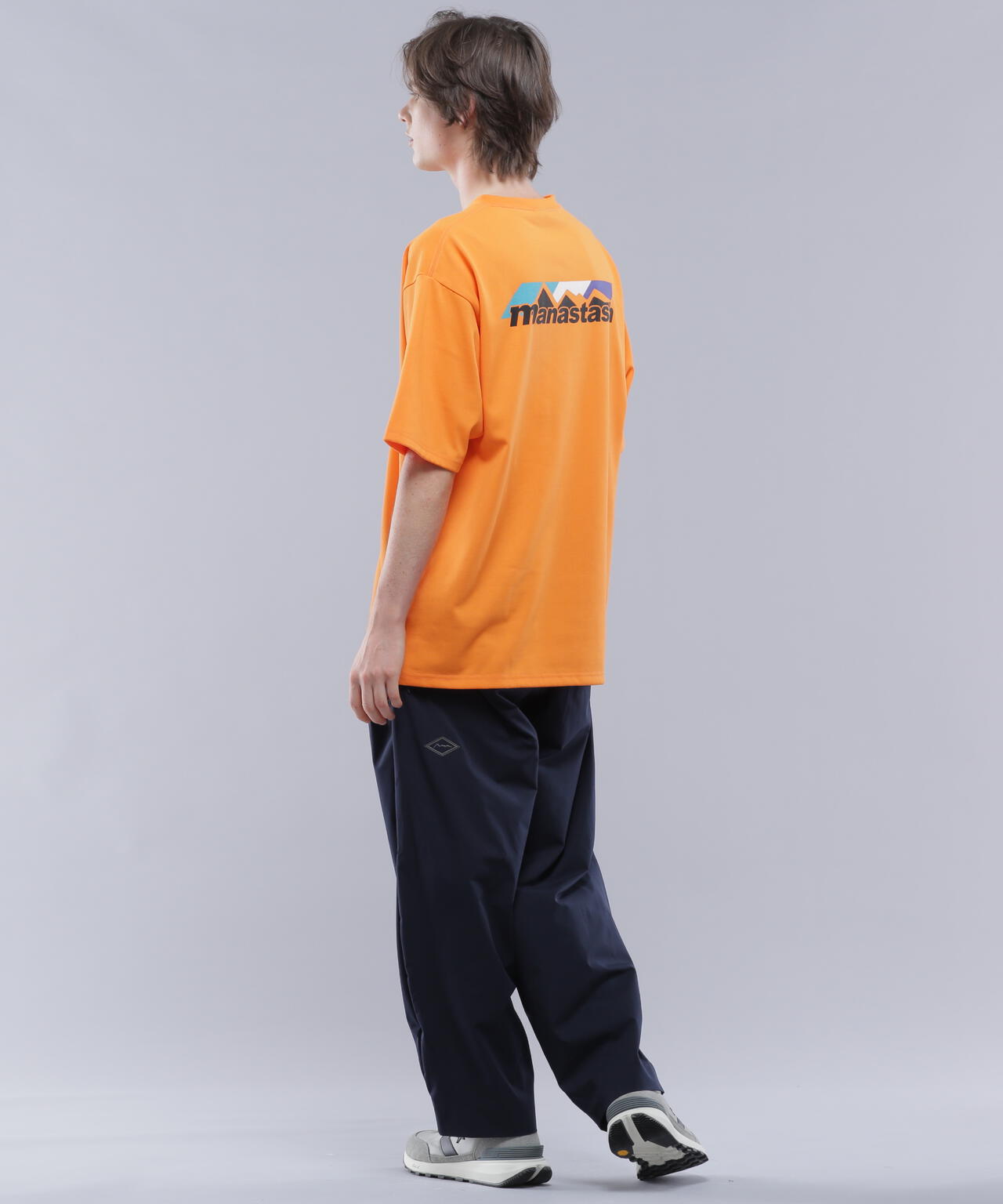 MANASTASH/マナスタッシュ/RE:POLY TEE SCHEME LOGO