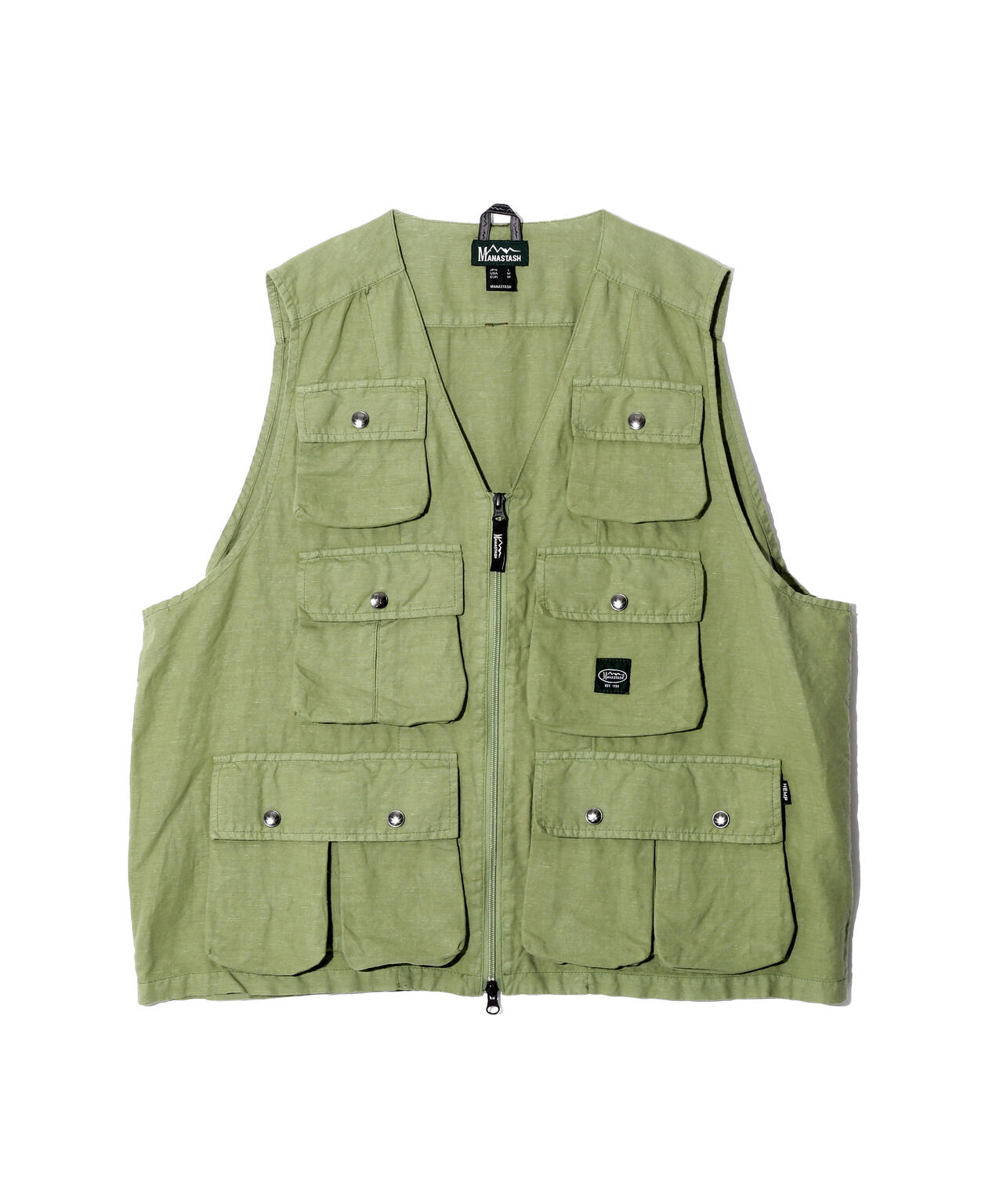 MANASTASH/マナスタッシュ/HEMP POP VEST/ヘンプポップベスト