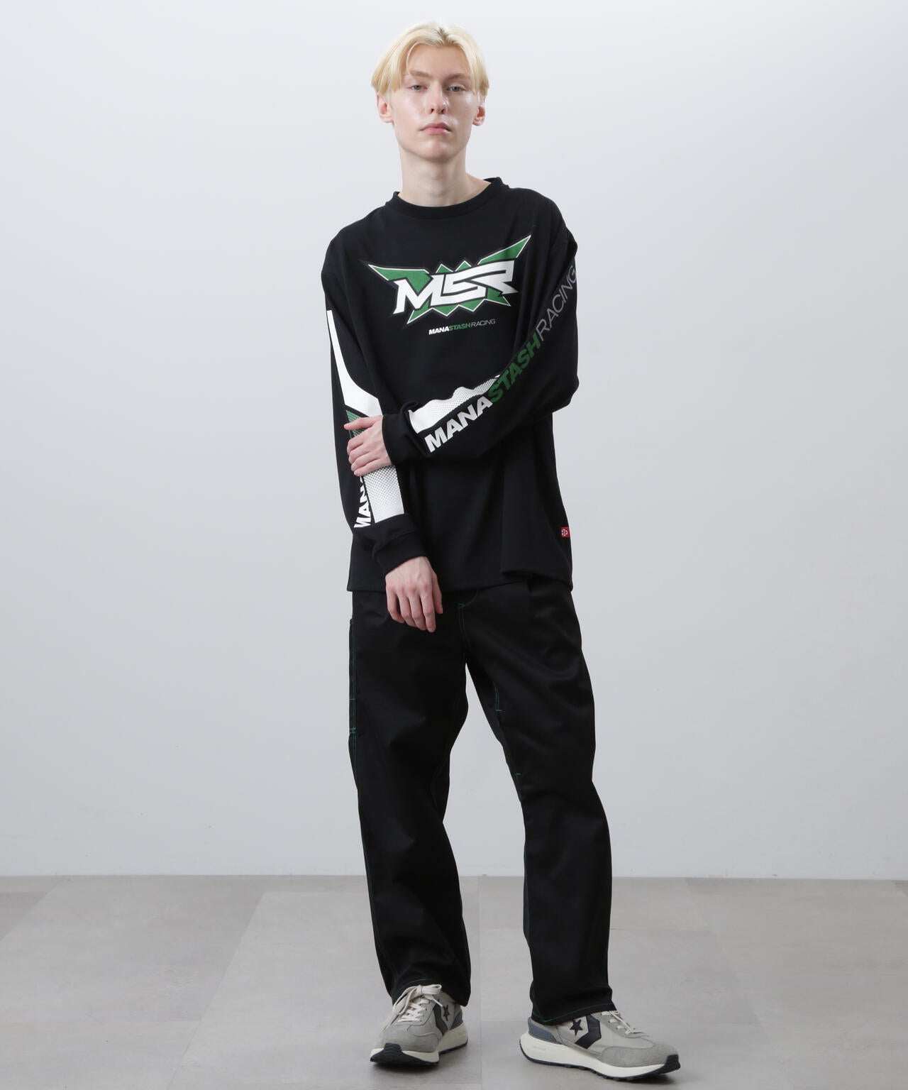 MANASTASH/マナスタッシュ/RE:POLY L/S TEE MSR
