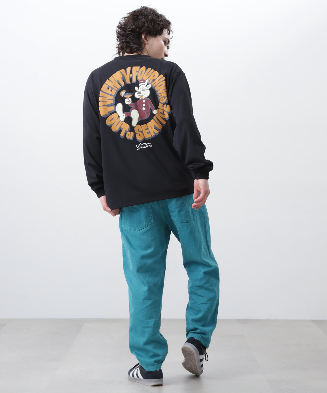 MANASTASH/マナスタッシュ/RE:POLY L/S TEE 24HRS