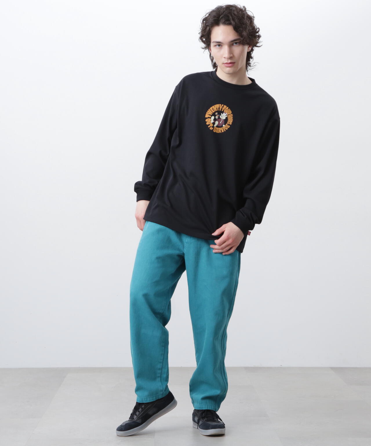 MANASTASH/マナスタッシュ/RE:POLY L/S TEE 24HRS