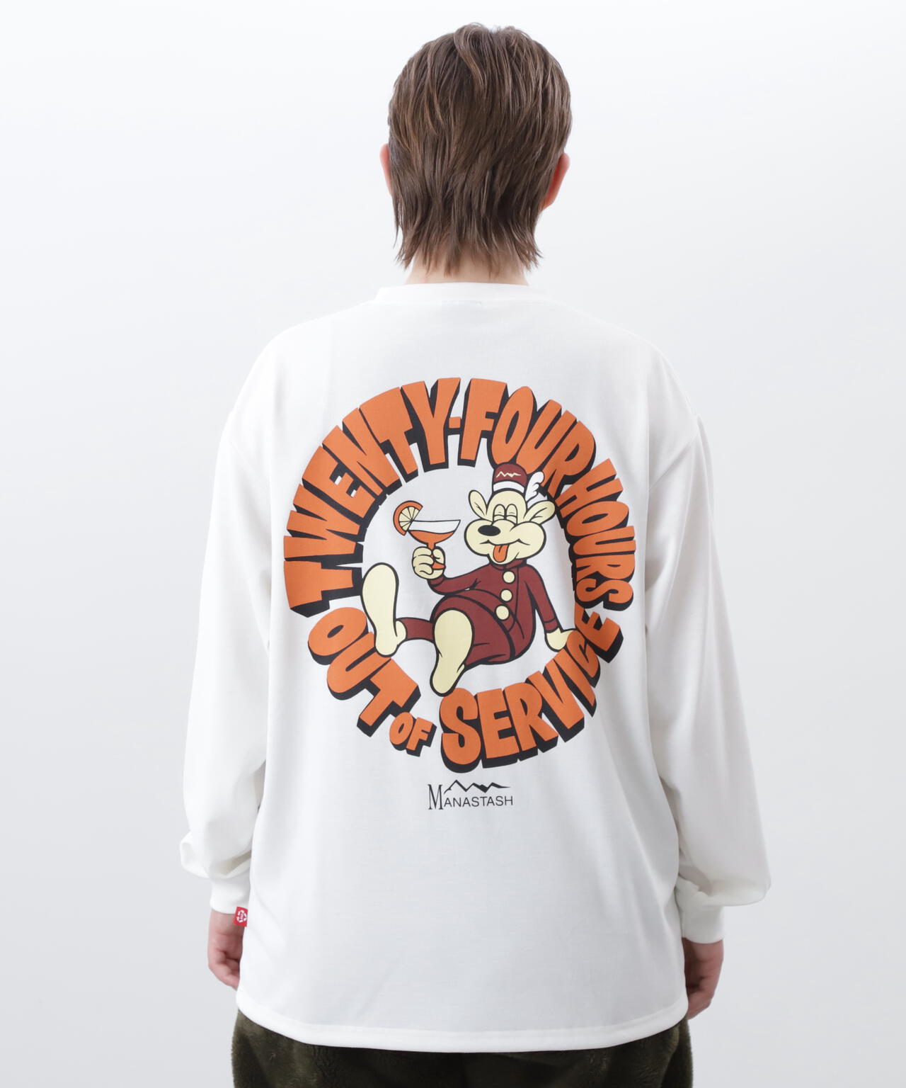 MANASTASH/マナスタッシュ/RE:POLY L/S TEE 24HRS
