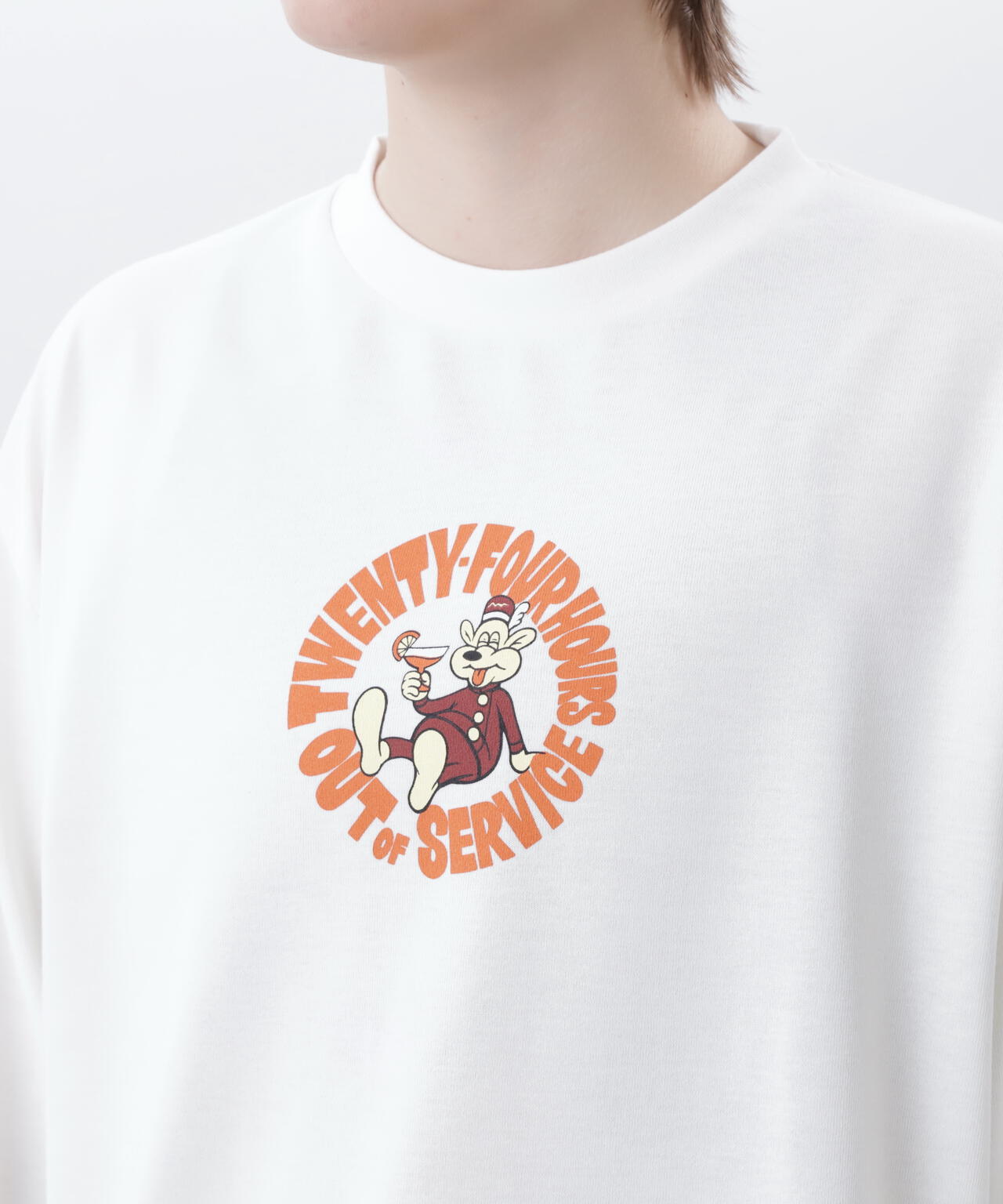 MANASTASH/マナスタッシュ/RE:POLY L/S TEE 24HRS