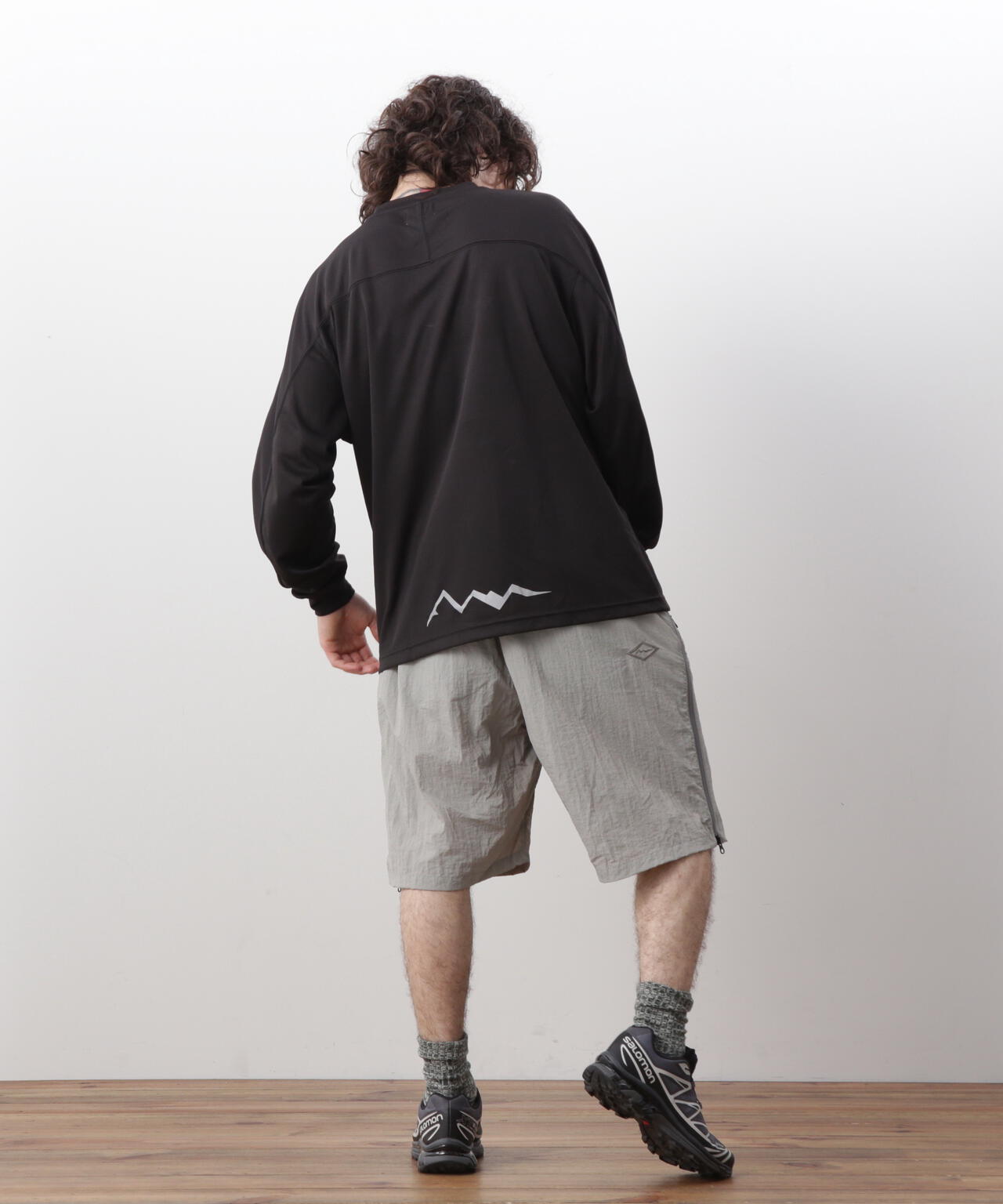 MANASTASH/マナスタッシュ/REF. LOGO TECH L/S TOP