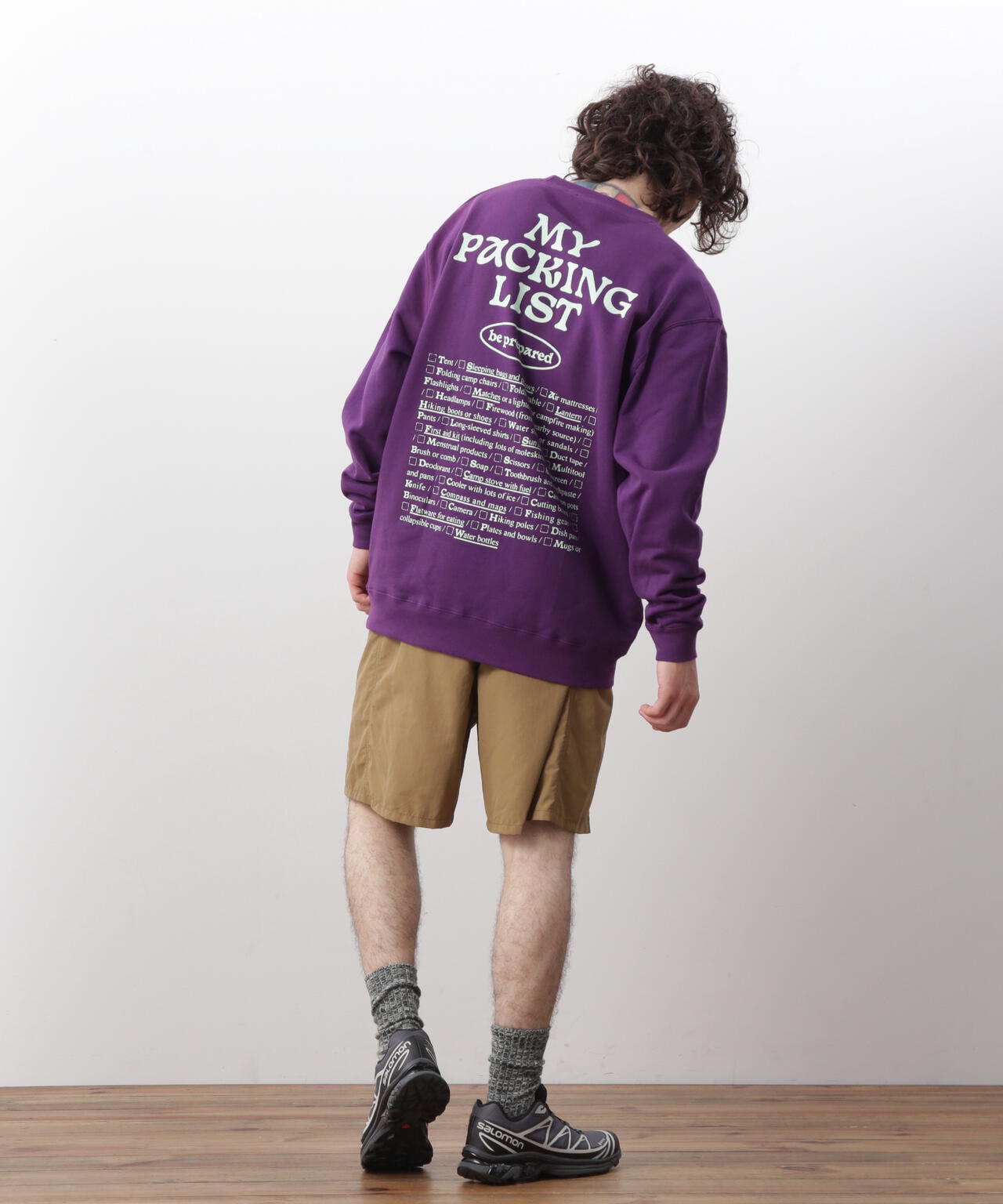 MANASTASH/マナスタッシュ/CREW SWEAT BE PREPARED