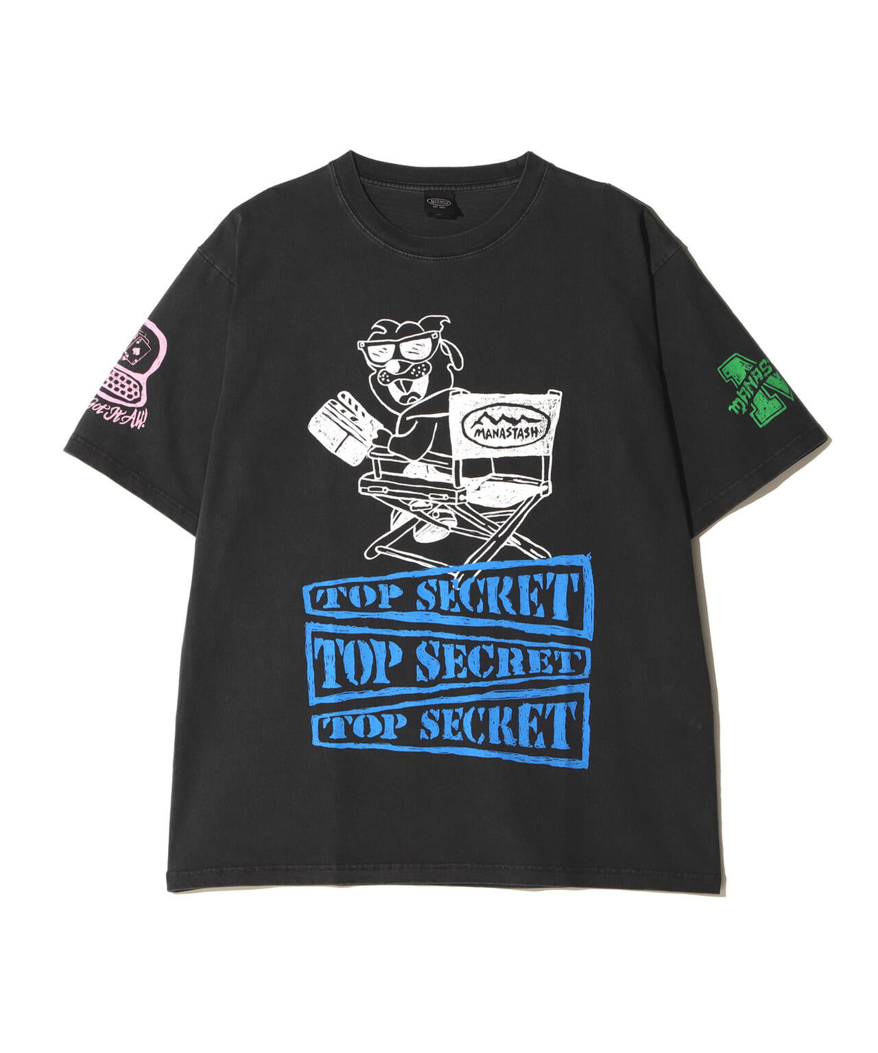 MANASTASH/マナスタッシュ/PUMICE TEE MIXED UP