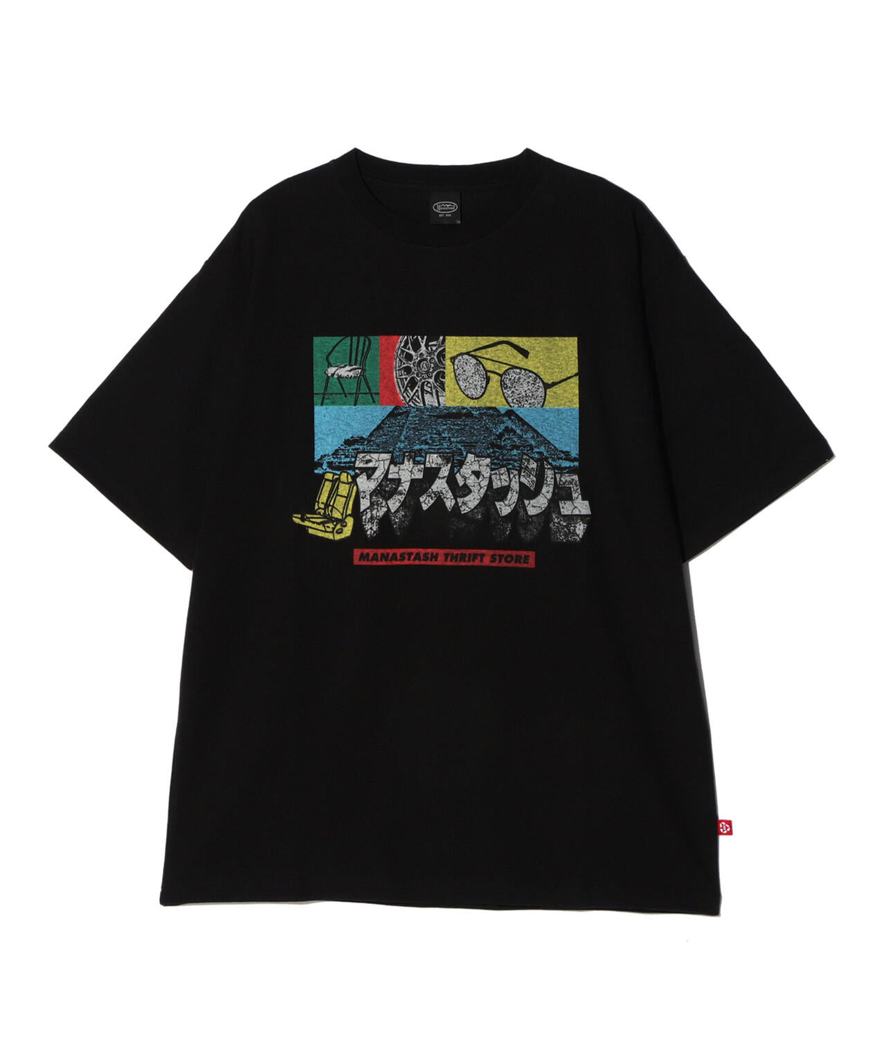 MANASTASH/マナスタッシュ/RE:CTN TEE COLOR BLOCKING