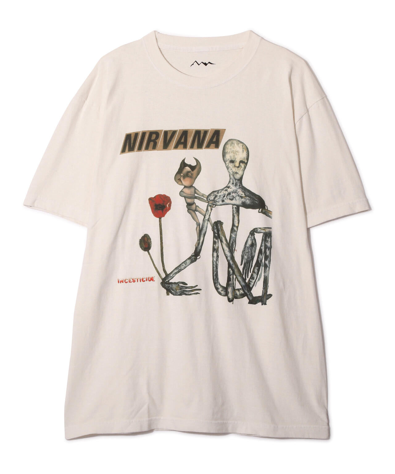 NIRVANA/ニルヴァーナ/INCESTICIDE S/S TEE/コラボTシャツ