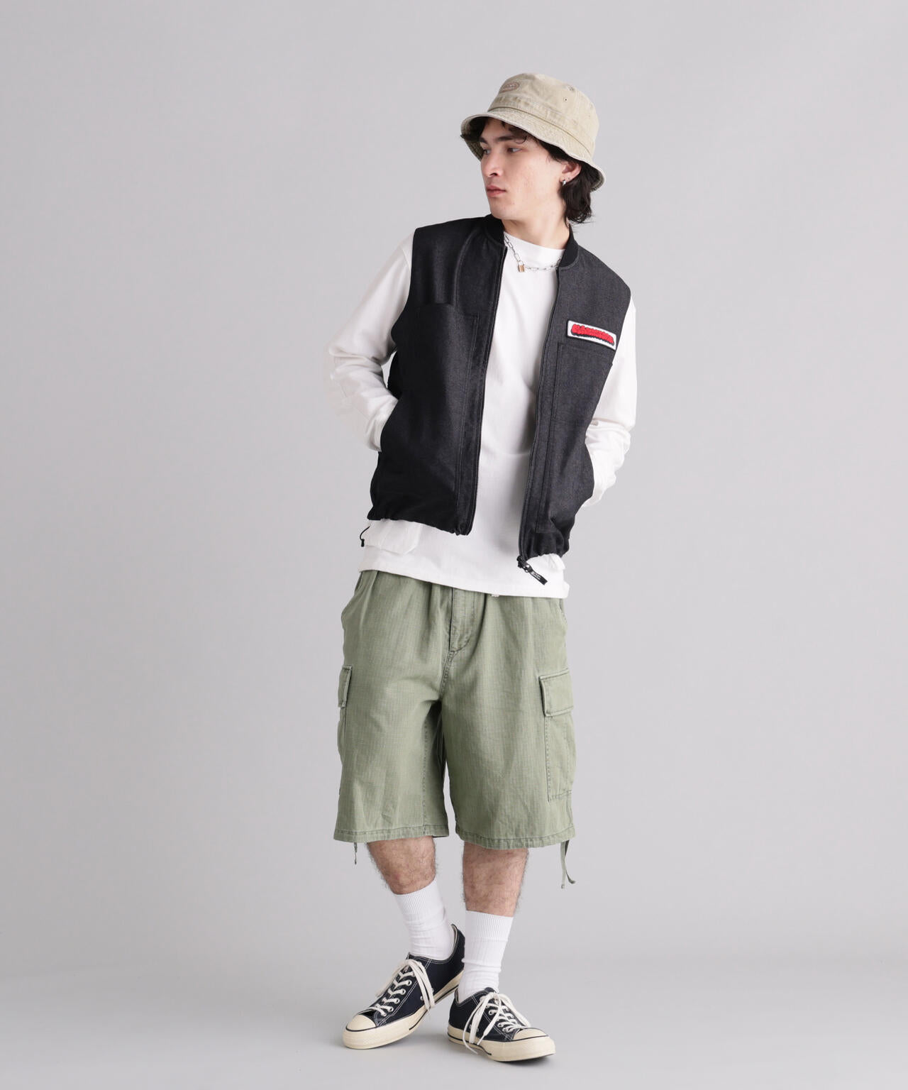 MANASTASH/マナスタッシュ/MH-RIP CARGO SHORTS
