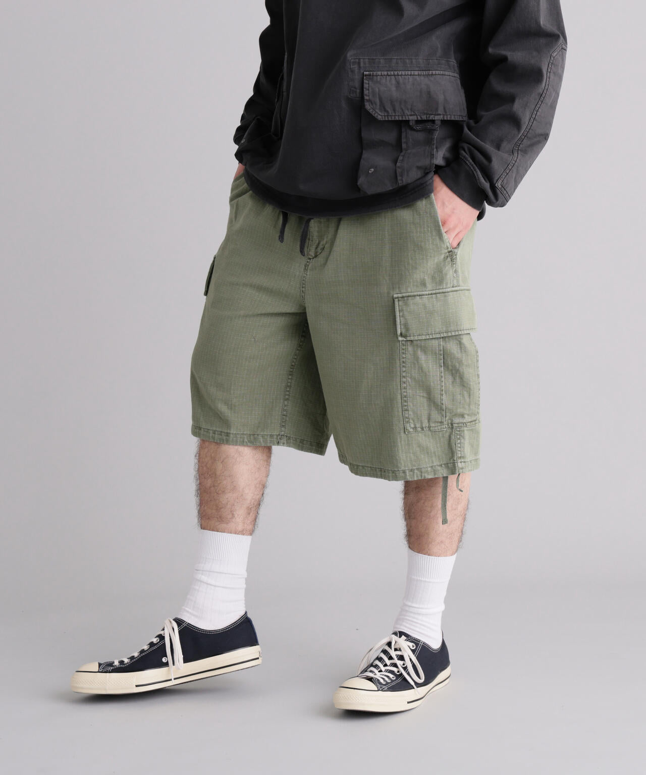 MANASTASH/マナスタッシュ/MH-RIP CARGO SHORTS