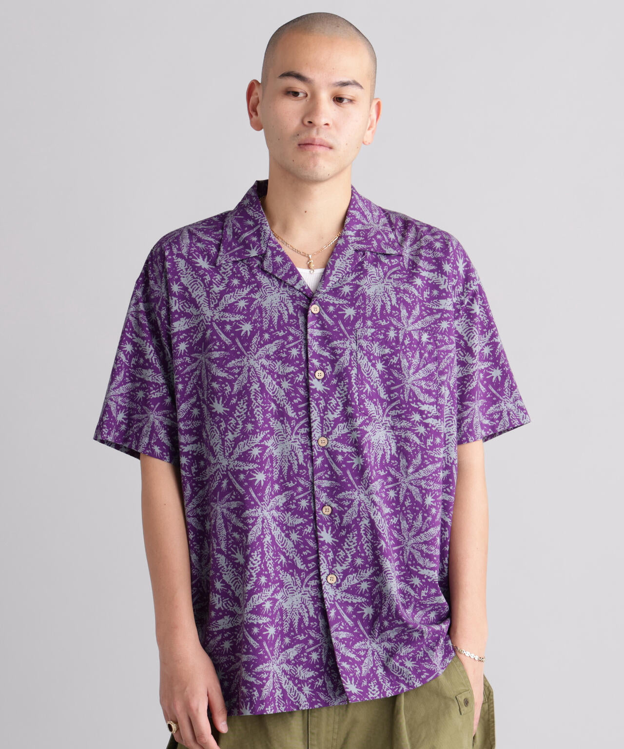 MANASTASH/マナスタッシュ/HEMP PATTERN SHIRTS