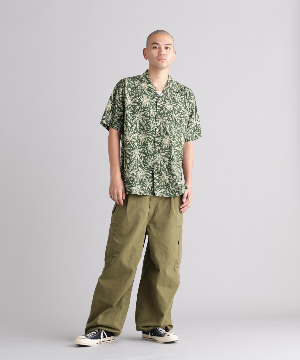 MANASTASH/マナスタッシュ/HEMP PATTERN SHIRTS