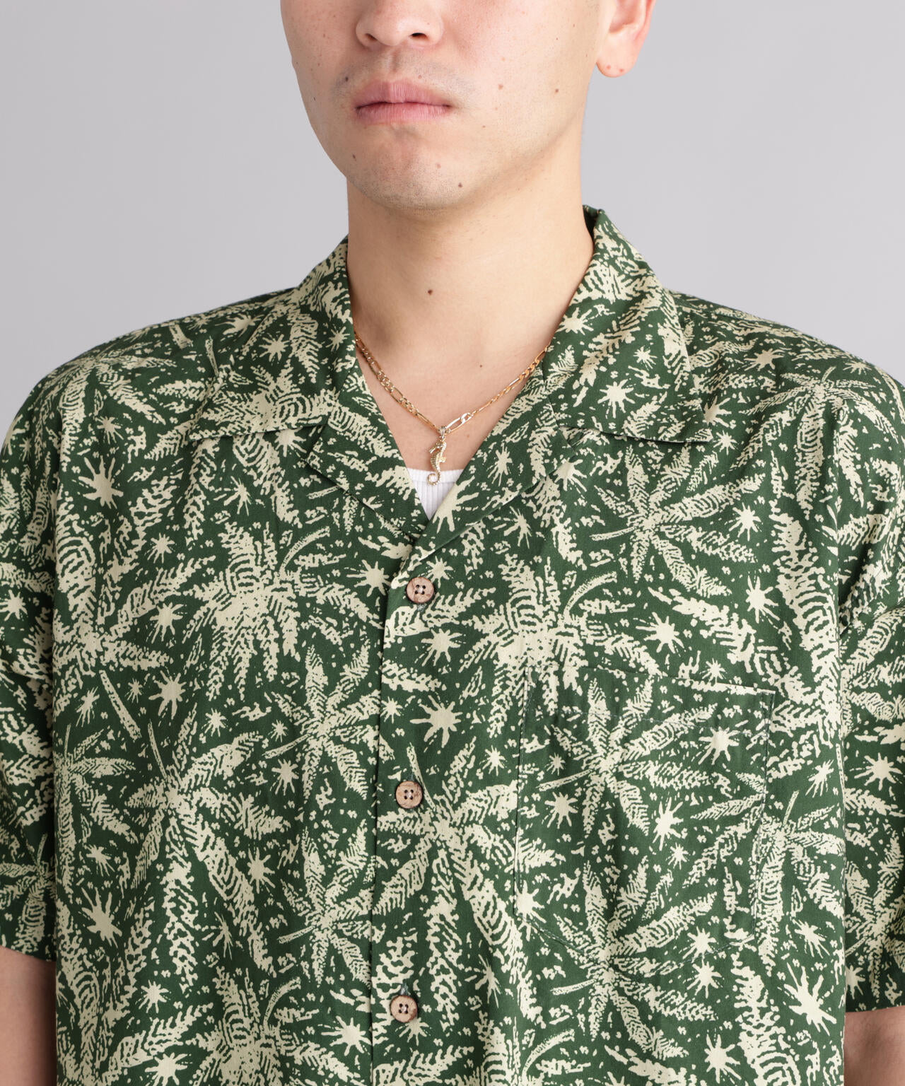 MANASTASH/マナスタッシュ/HEMP PATTERN SHIRTS